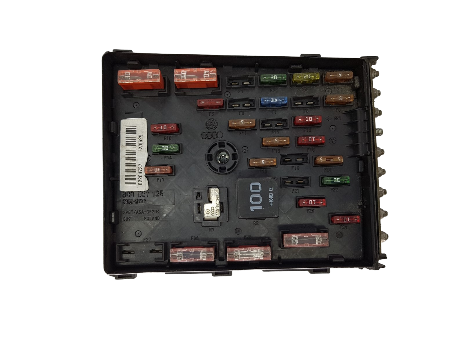 Kaitsmete kast 3C0937125 6359-2777 VW SEAT Audi 19840 main product photo