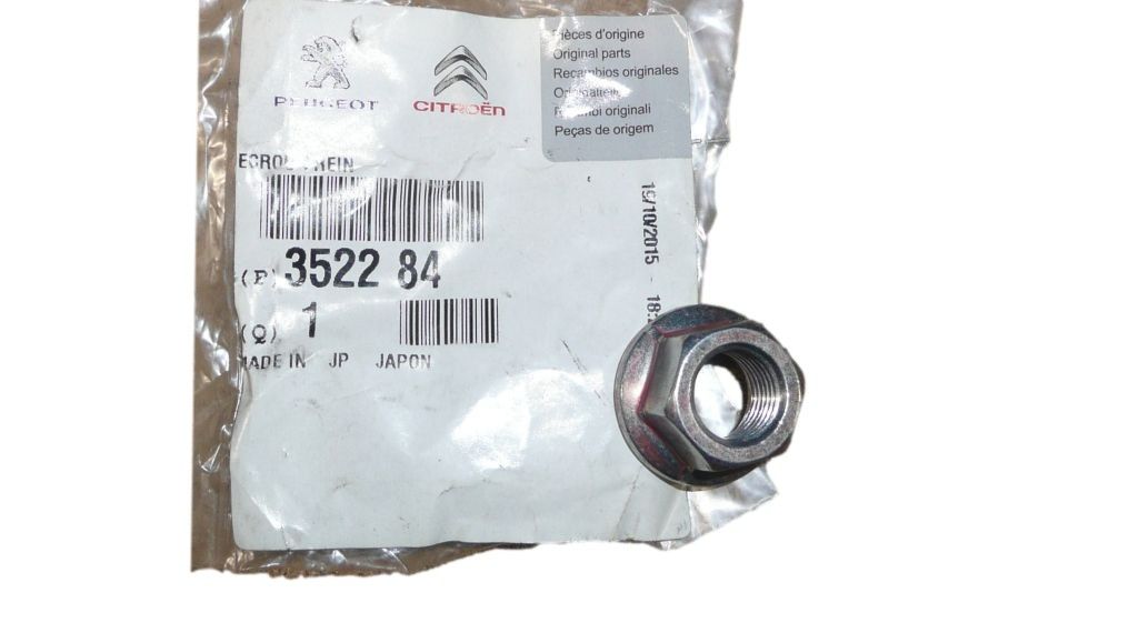 Mutter Śruby Zwrotnicy Uus Originaal 3522.84 352284 Citroen C4 Aircross main product photo