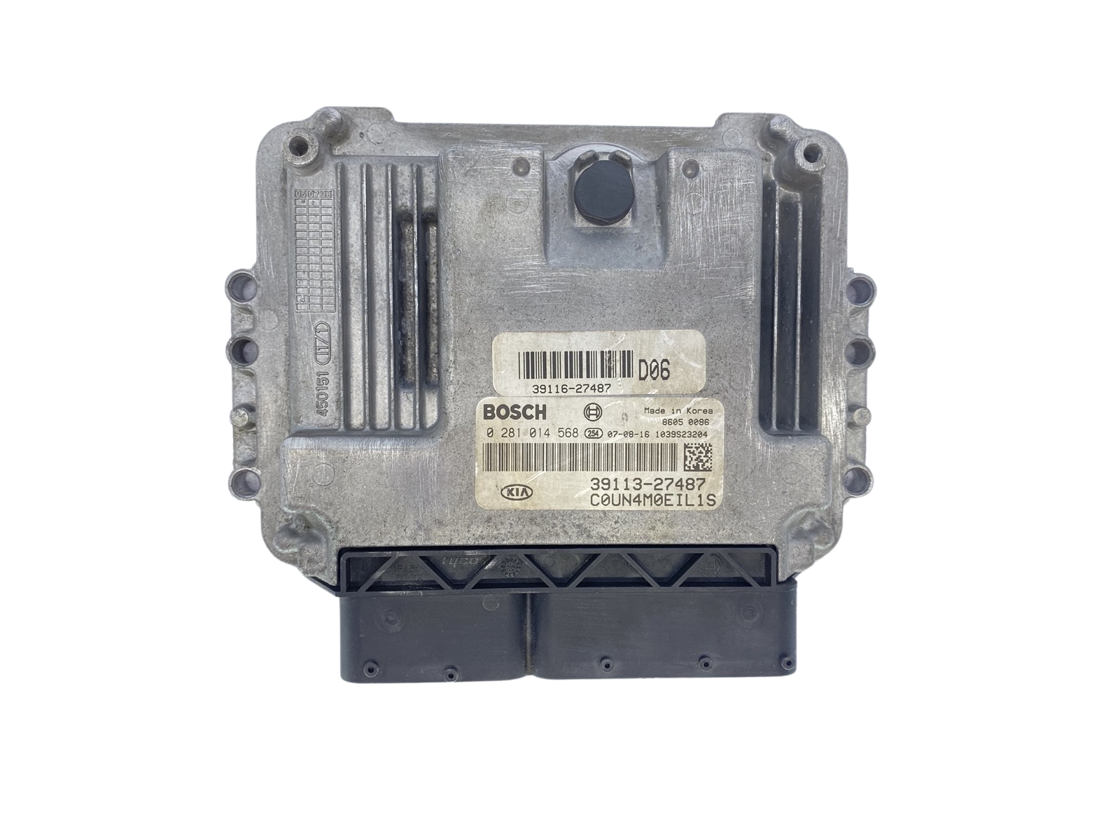 Juhtplokk 0281014568 39113-27487 C0UN4M0EIL1S KIA Bosch 63116 main product photo