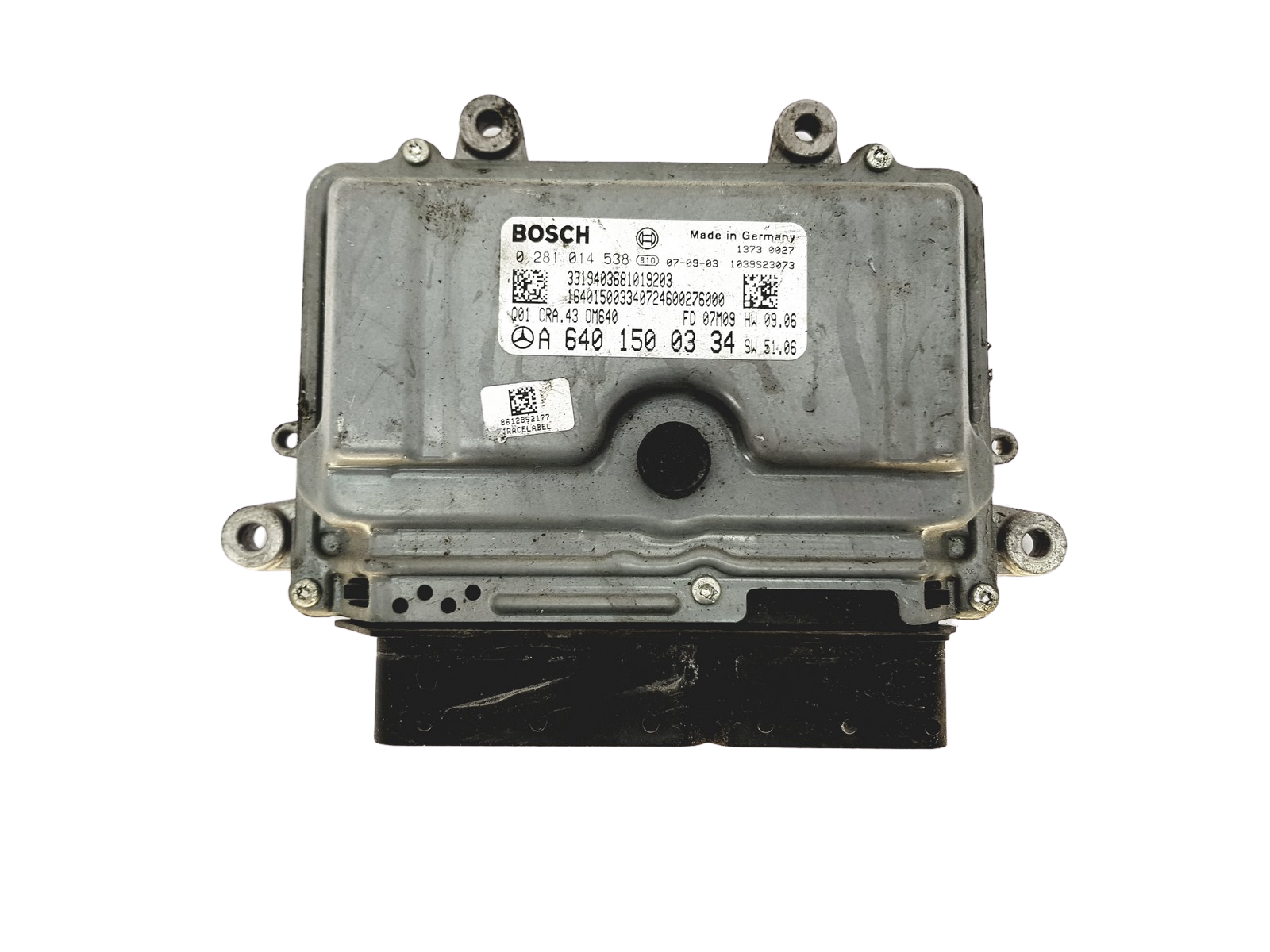 Juhtplokk 0281014538 A6401500334 Mercedes Bosch 27838 main product photo