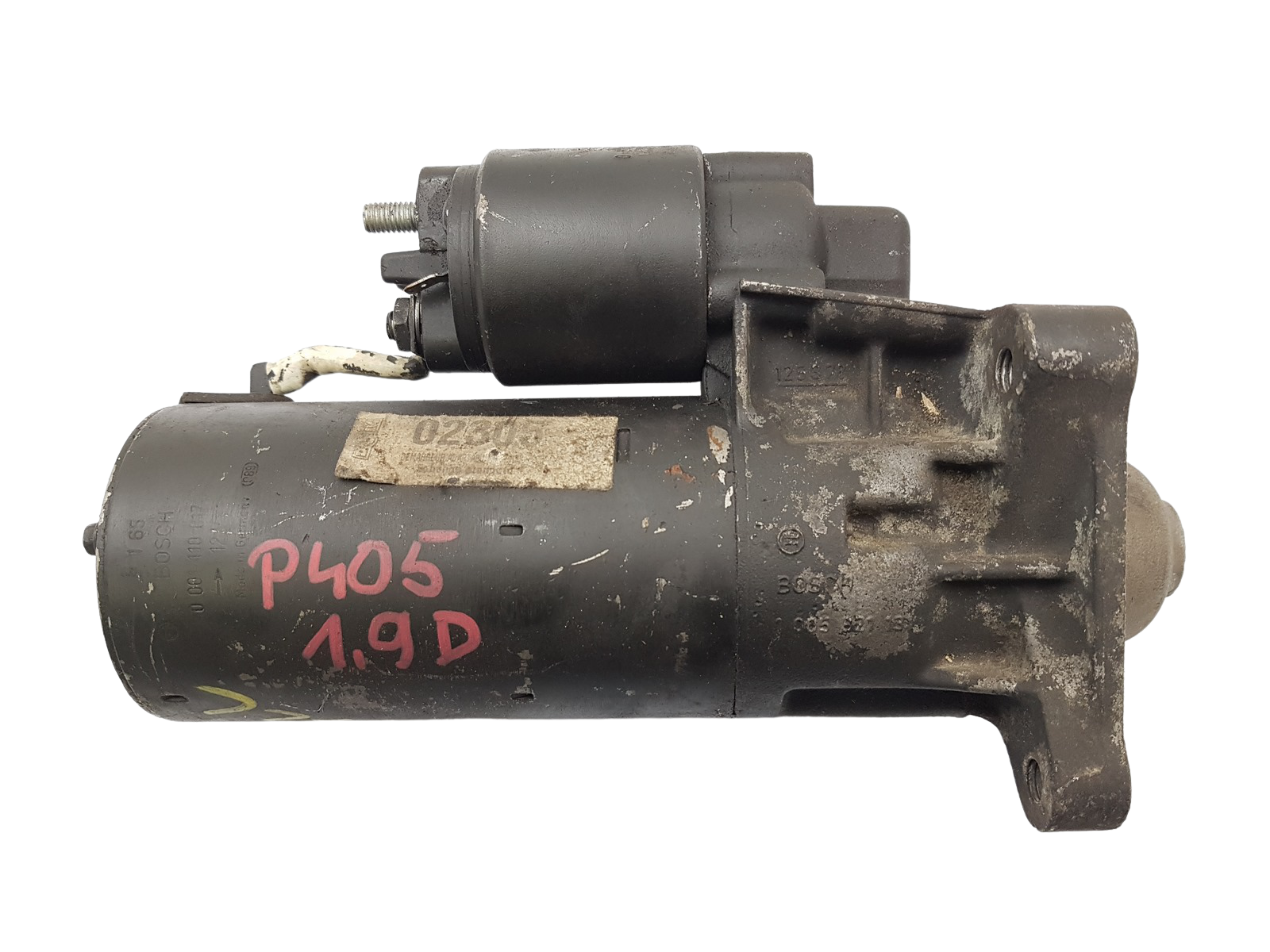 Starter Citroen Peugeot 0001110017 5802M3 1.9D Bosch 1455 main product photo