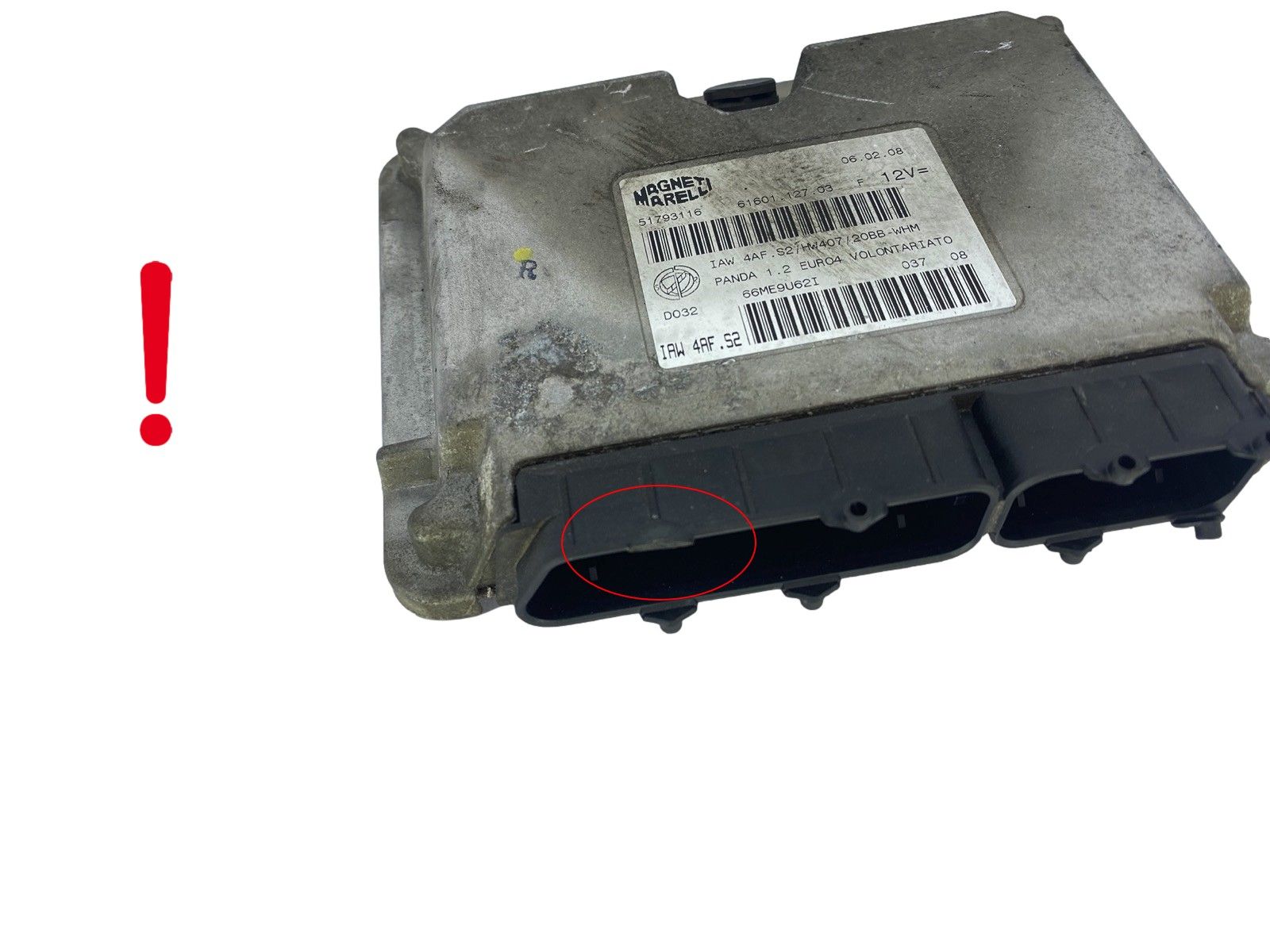 Juhtplokk 51793116 IAW4AF.S2 61601.127.03 Fiat Magneti Marelli 61329 main product photo