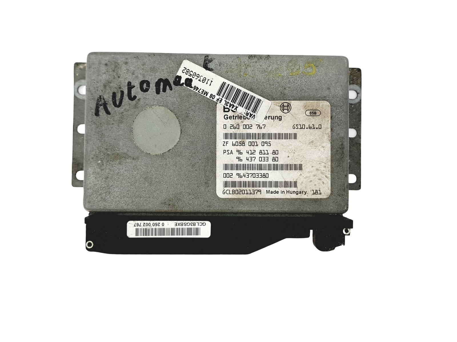 Juhtplokk PSA 0260002767 9641281180 Bosch 22147 main product photo