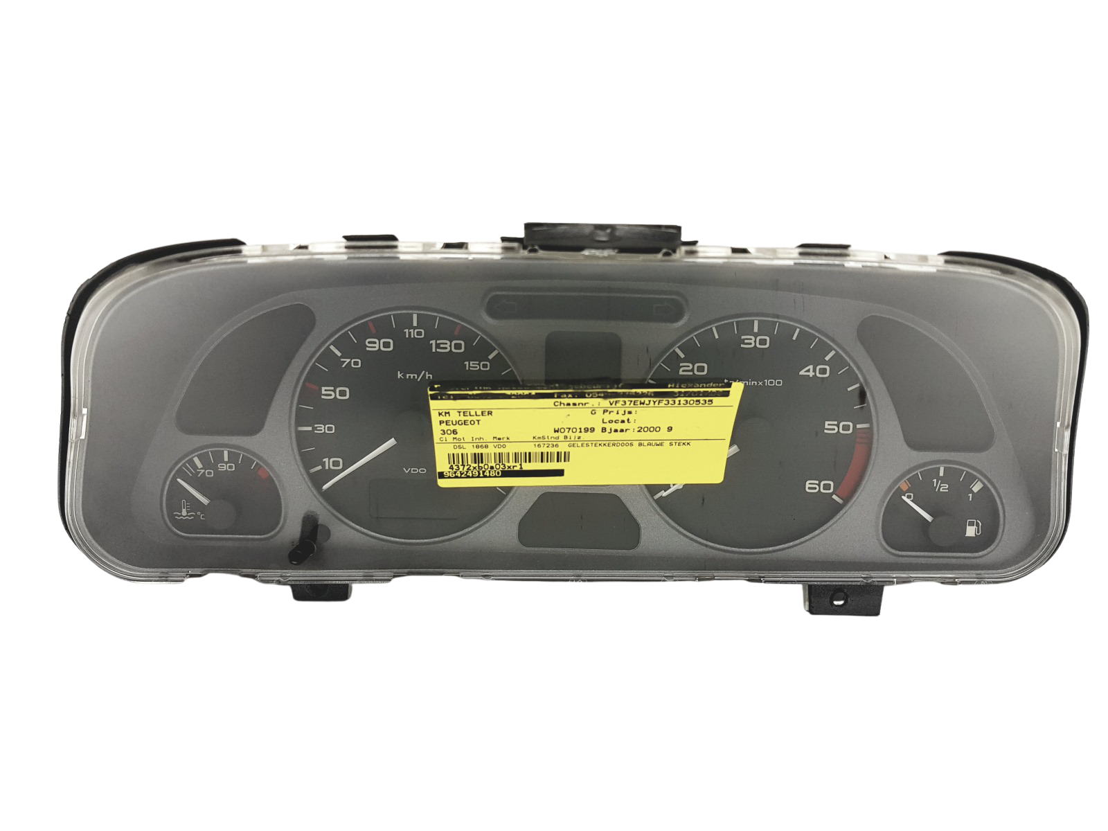 Spidomeeter Peugeot 306 9642491480 110008808180 46131 main product photo