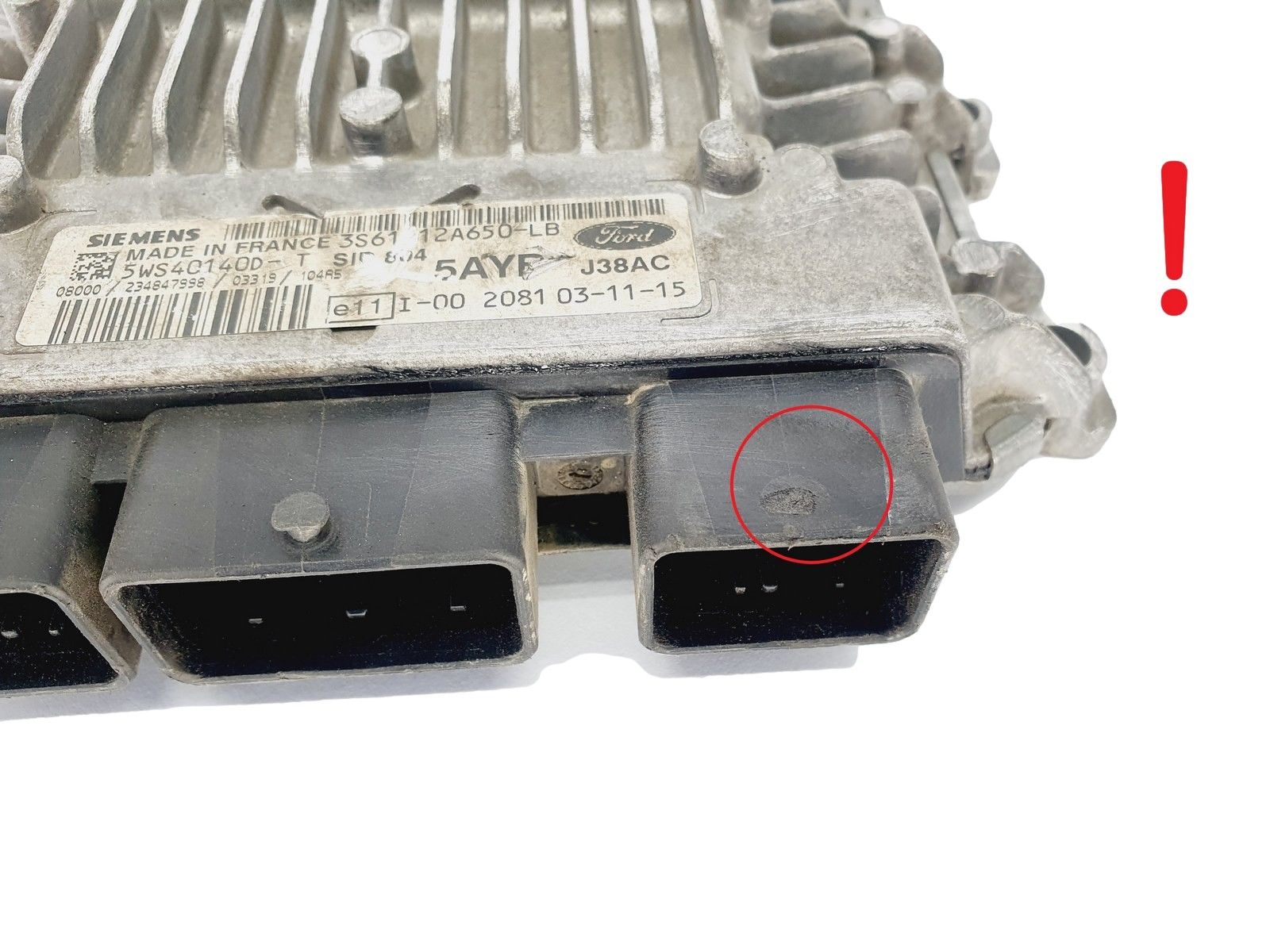 Juhtplokk 3S61-12A650-LB 5WS40140D-T SID 804 Ford Siemens 42961 main product photo