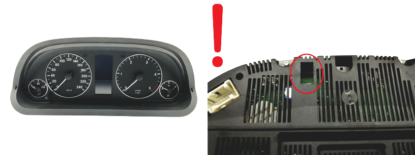Tahhomeeter Mercedes A W169 1031098100 1031098101 53063 main product photo