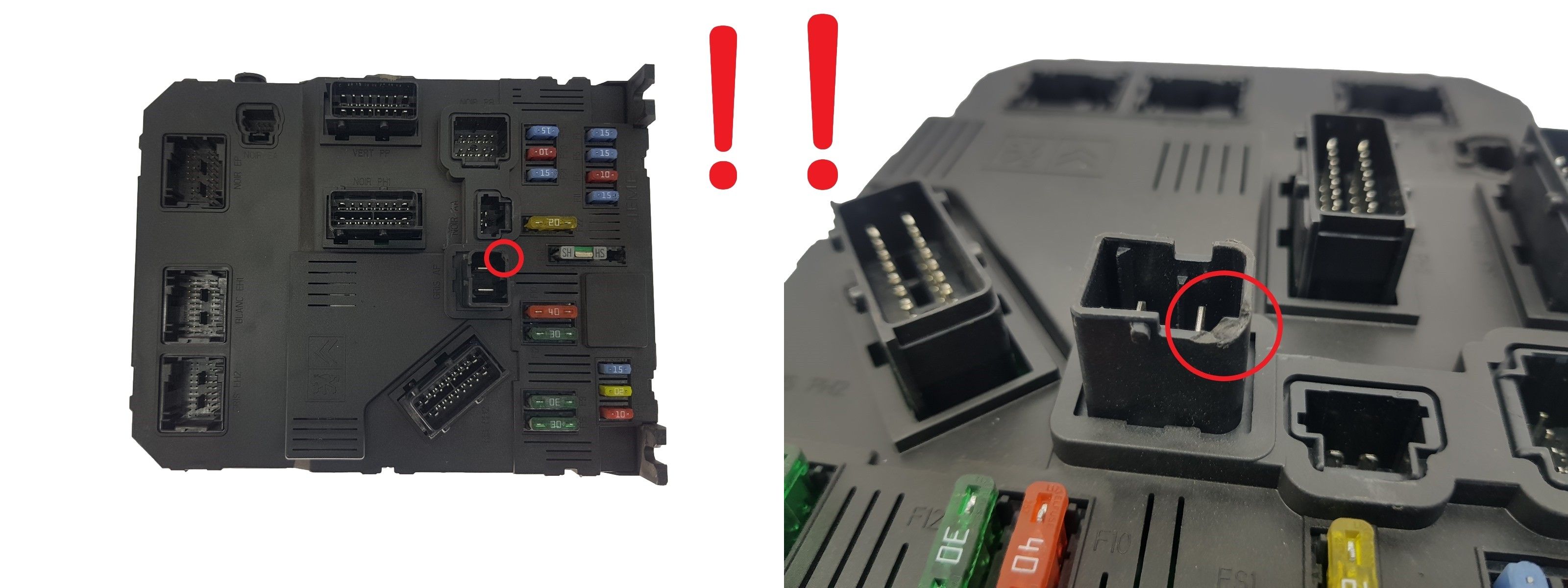Juhtplokk BSI E02-00 9653667680 S118085220E PSA Siemens 2021 main product photo