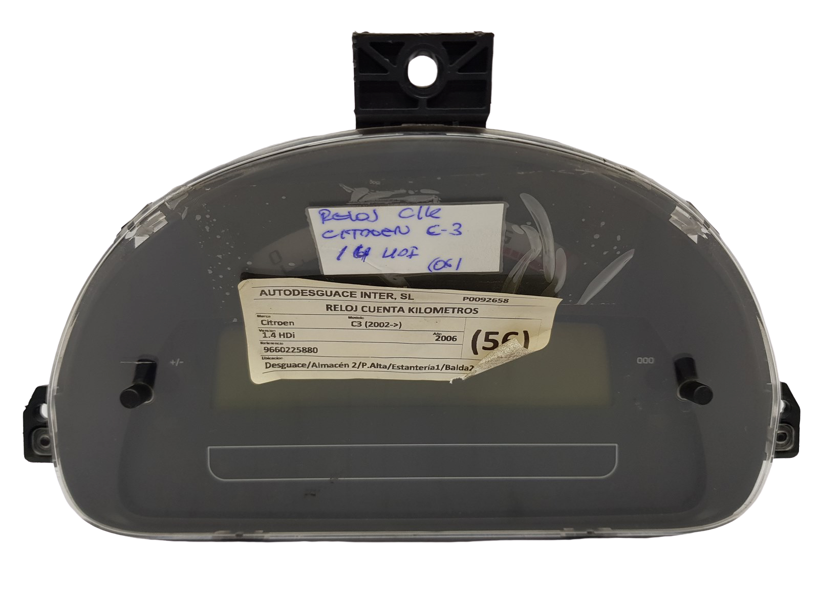 Tahhomeeter Citroen C2 C3 9660225880 D 02 26936 main product photo