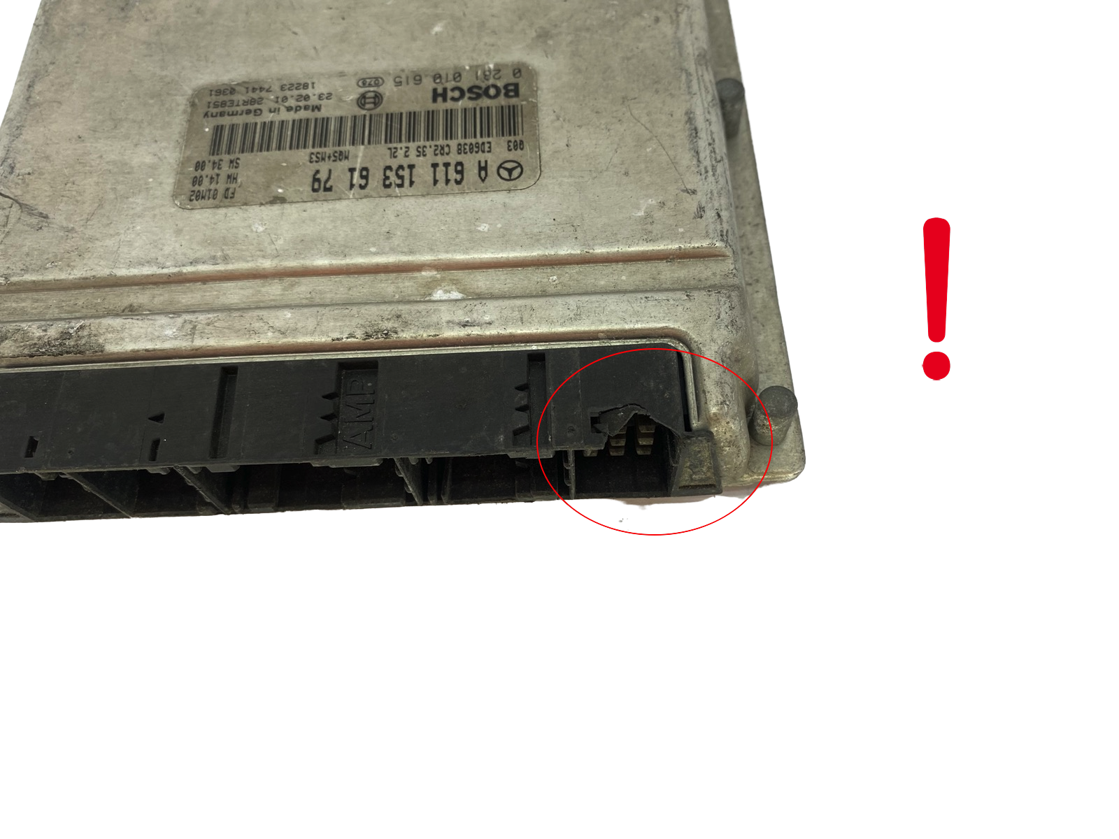 ECU Mootori Juhtplokk A6111536179 0281010615 Mercedes 50199 main product photo