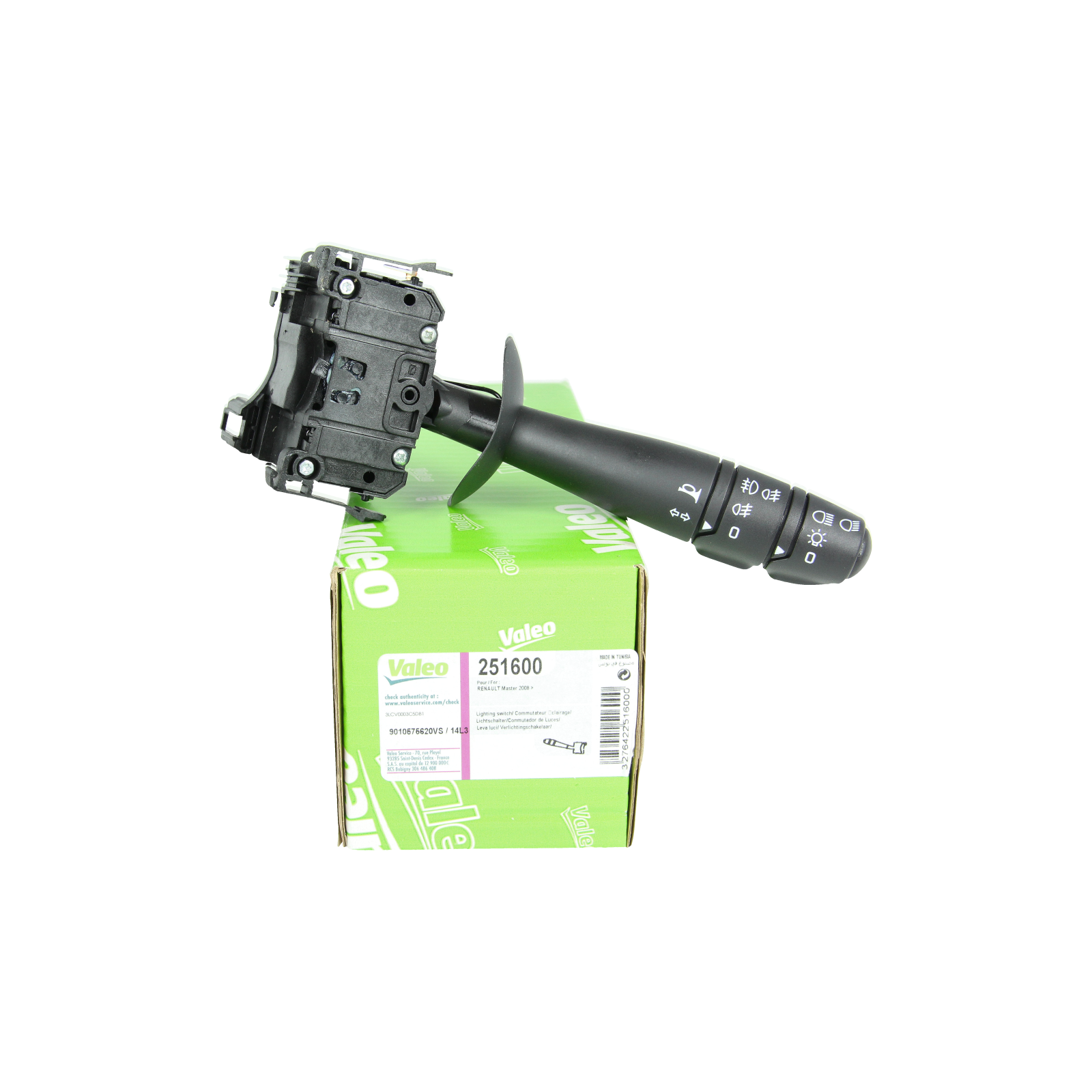 Valguse lüliti 251600 7701071896 Renault Valeo main product photo