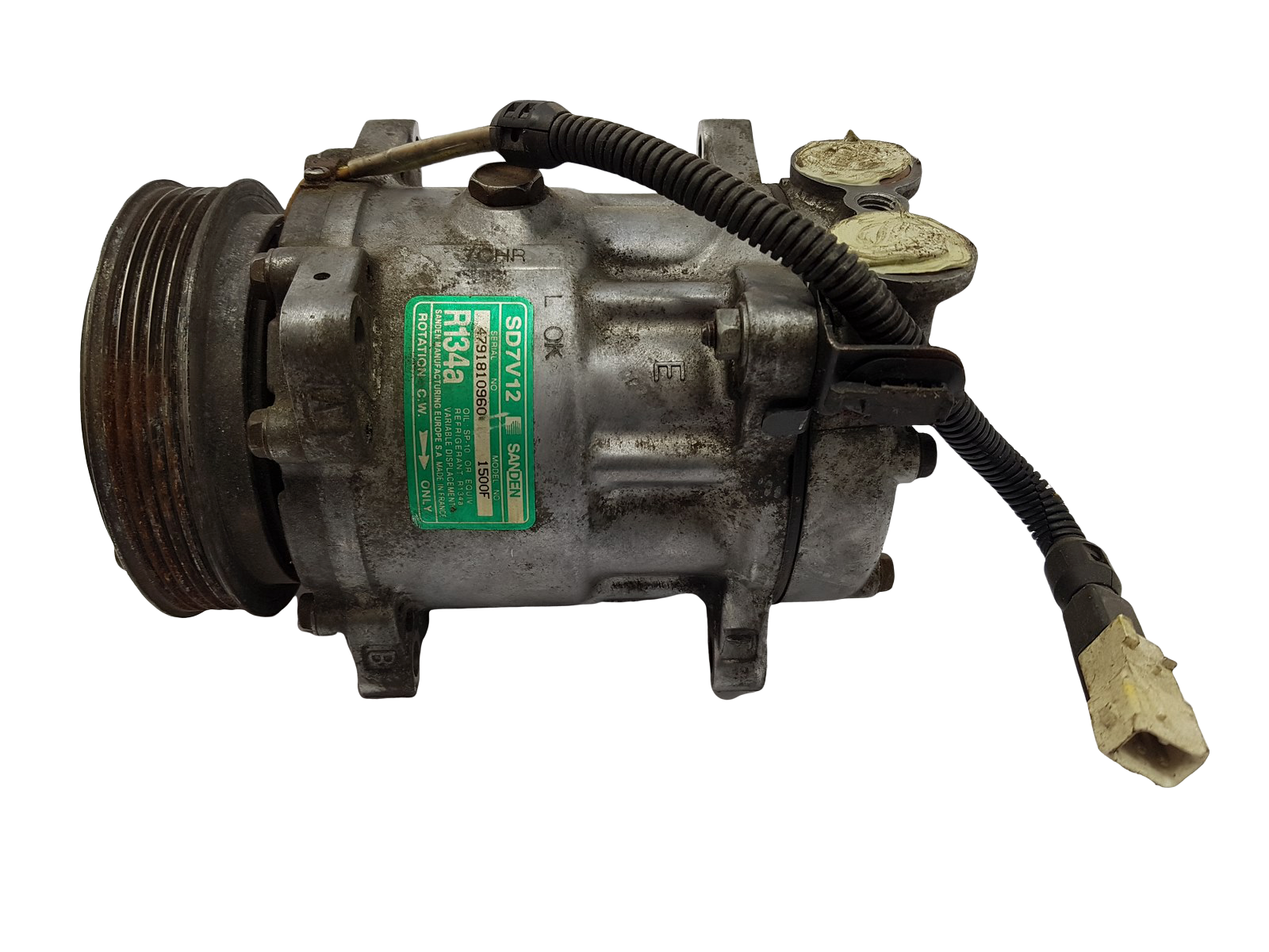 Kliimaseadme Kompressor Citroen Peugeot SD7V12 1500F 6453N1 Sanden 7085 main product photo
