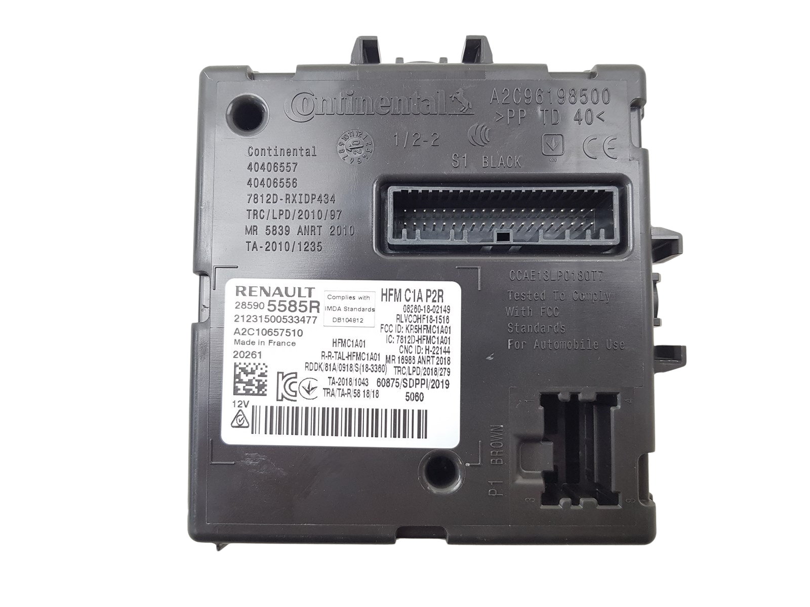 Juhtploki moodul Renault Clio 5 Zoe 285905585R A2C10657510 0km 29 main product photo
