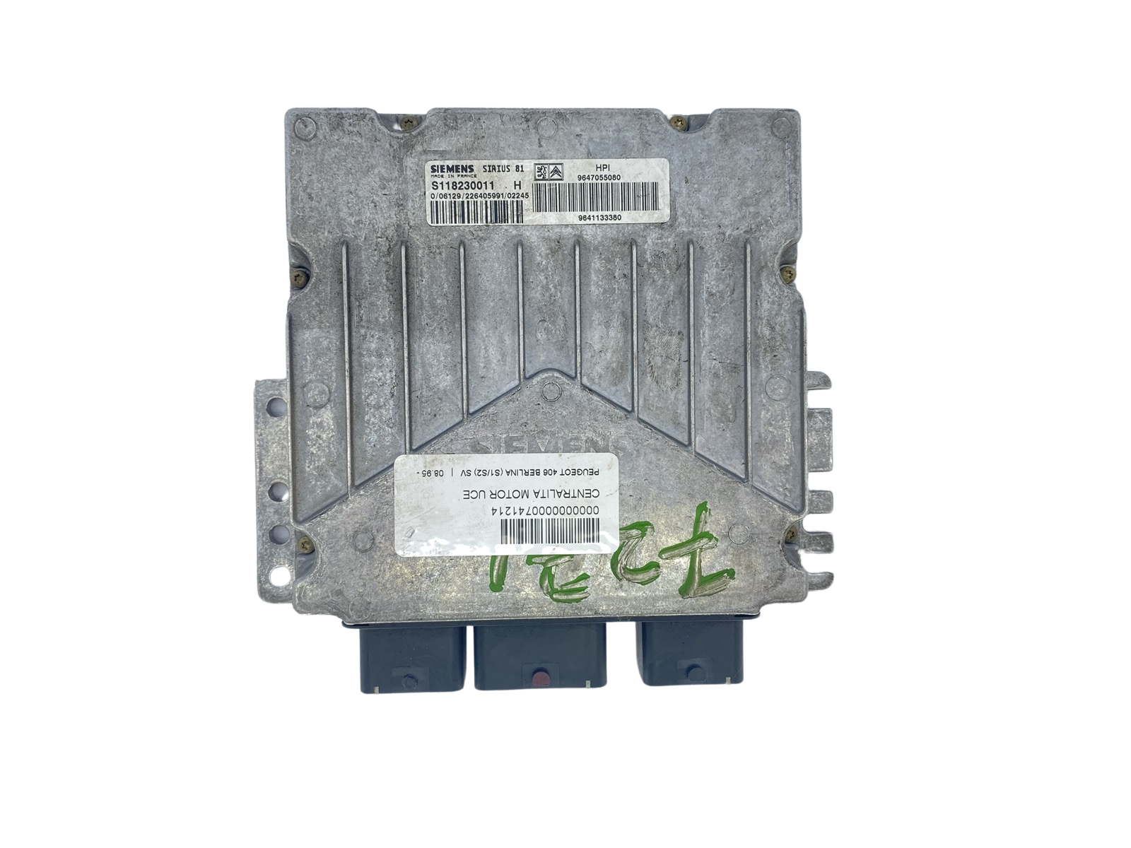 Juhtplokk S118230011H 9647055080 9641133380 PSA Siemens main product photo