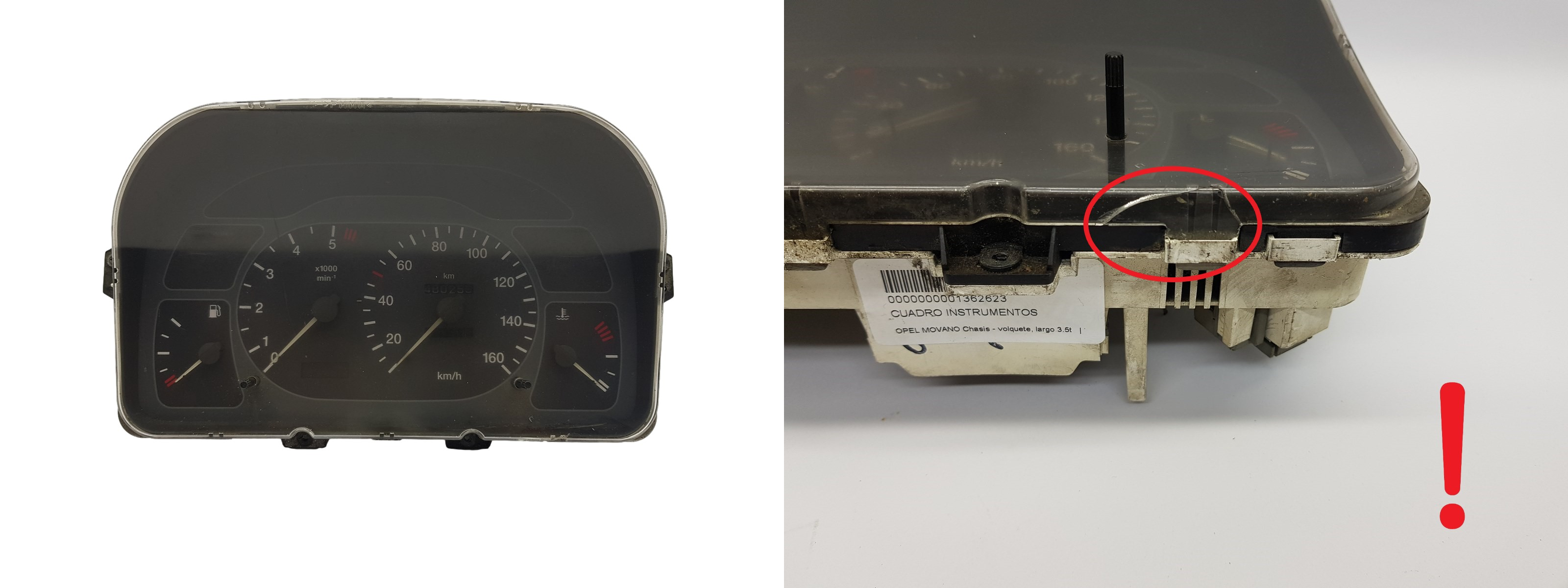 Spidomeeter Renault Master 2 Opel Movano 43-1364-B 1783 main product photo