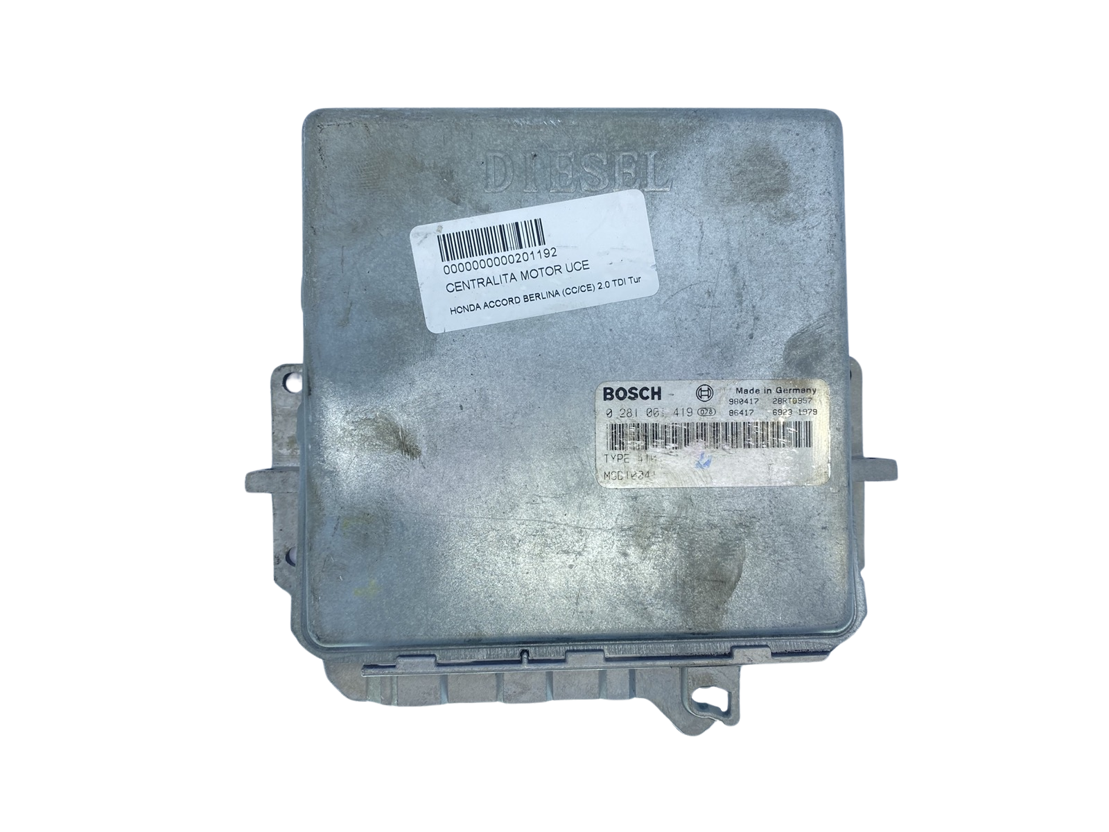 Juhtplokk MSB100411 0281001419 Honda Bosch 63798 main product photo