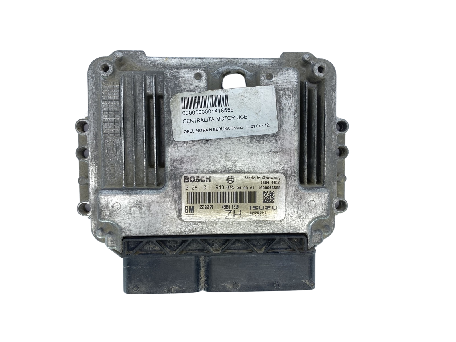 Juhtplokk 0281011943 55556829 8973785710 Opel Bosch 62848 main product photo