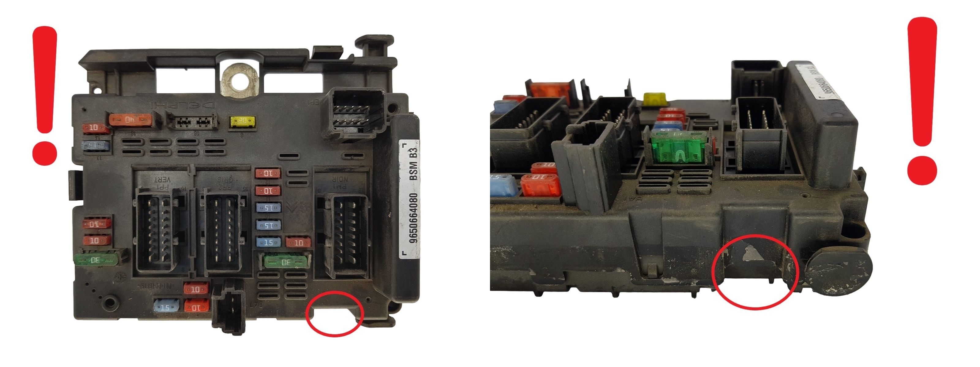 Juhtplokk BSM B3 9650664080 PSA Delphi 1456 main product photo