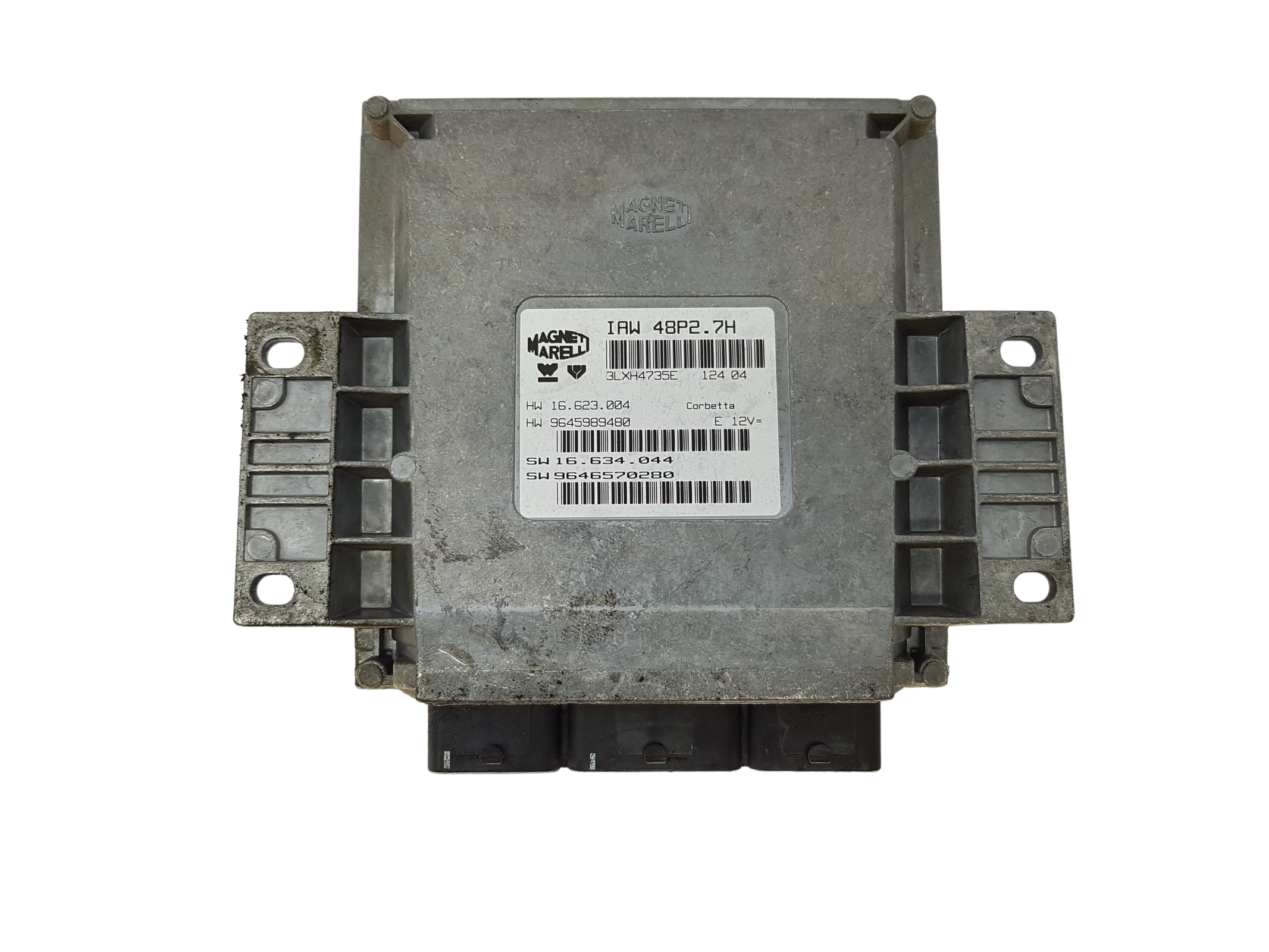 Juhtplokk PSA 9646570280 IAW48P2.7H 9645989480 Magneti Marelli 15781 main product photo