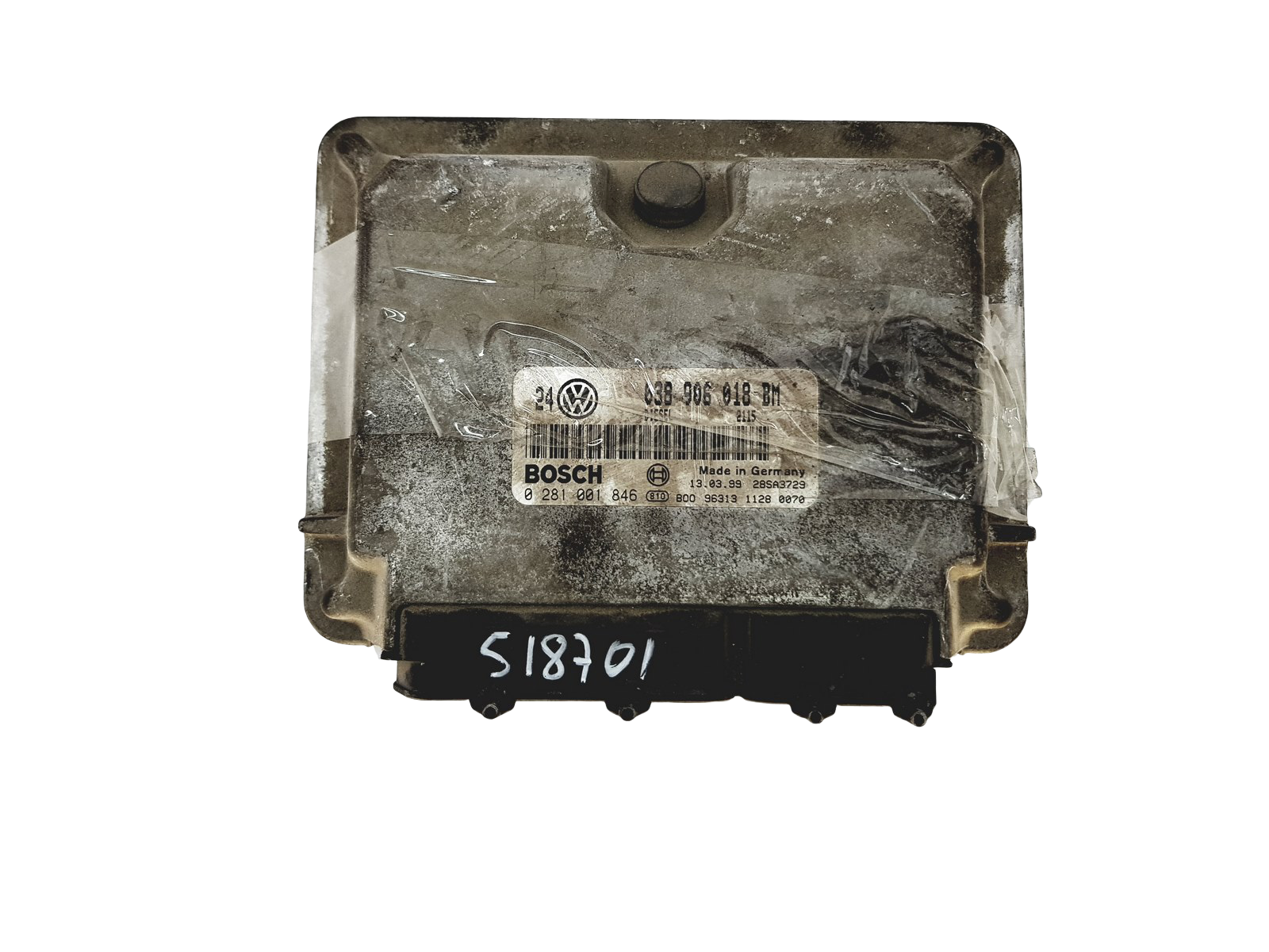 Juhtplokk 038906018BM 0281001846 VW Bosch 23674 main product photo