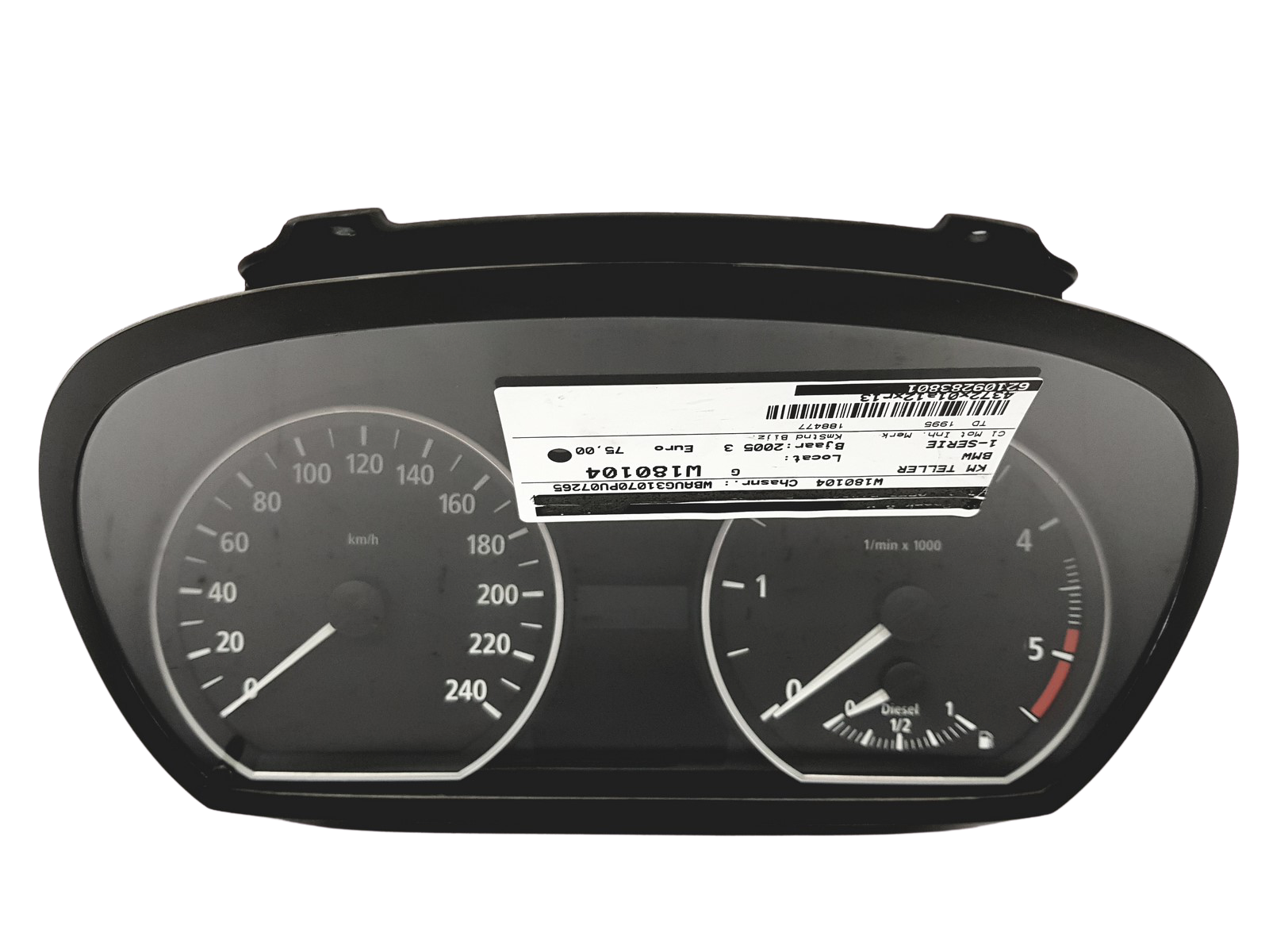 Tahhomeeter BMW 1 E87 6947136 1024952-21 32080 main product photo