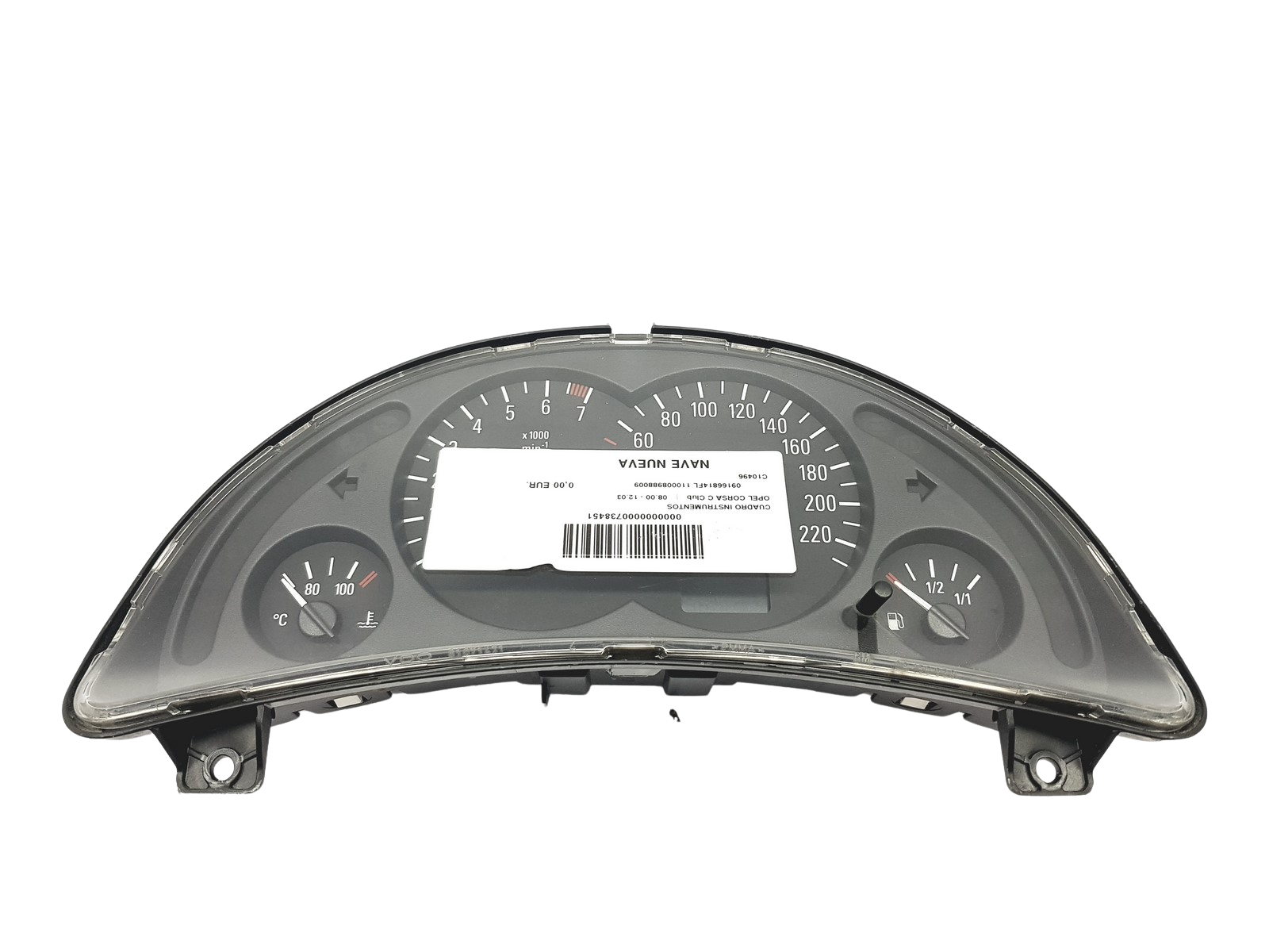 Tahhomeeter Opel Corsa C 09166814FL 110008988009 55557 main product photo
