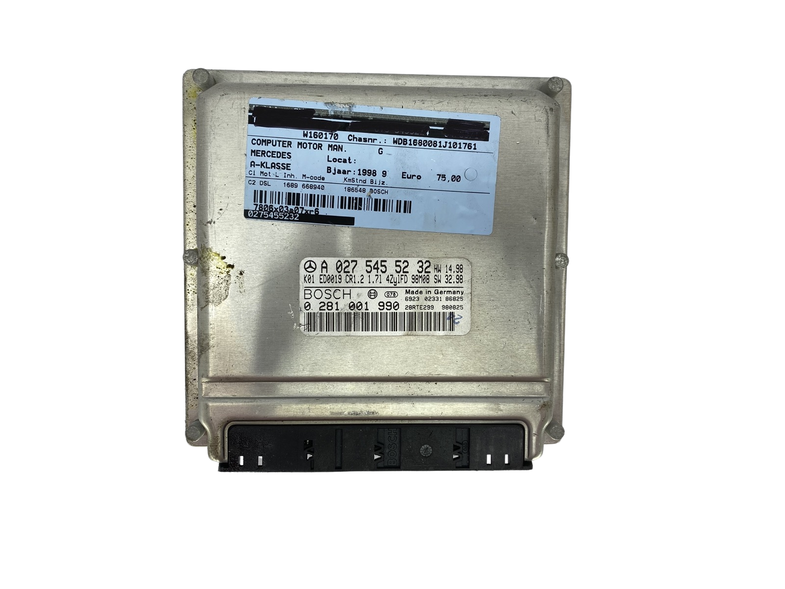 Juhtplokk A0275455232 0281001990 Mercedes Bosch 56959 main product photo