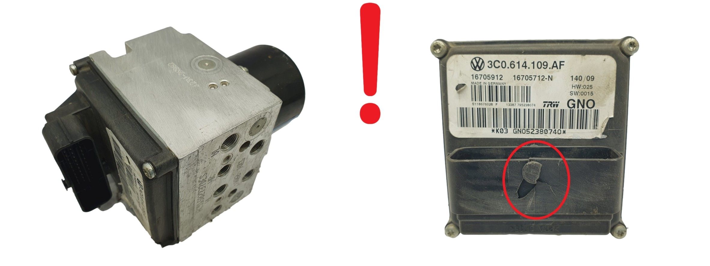 Abs Pump VW Passat B6 3C0614109AF TRW 65428 main product photo