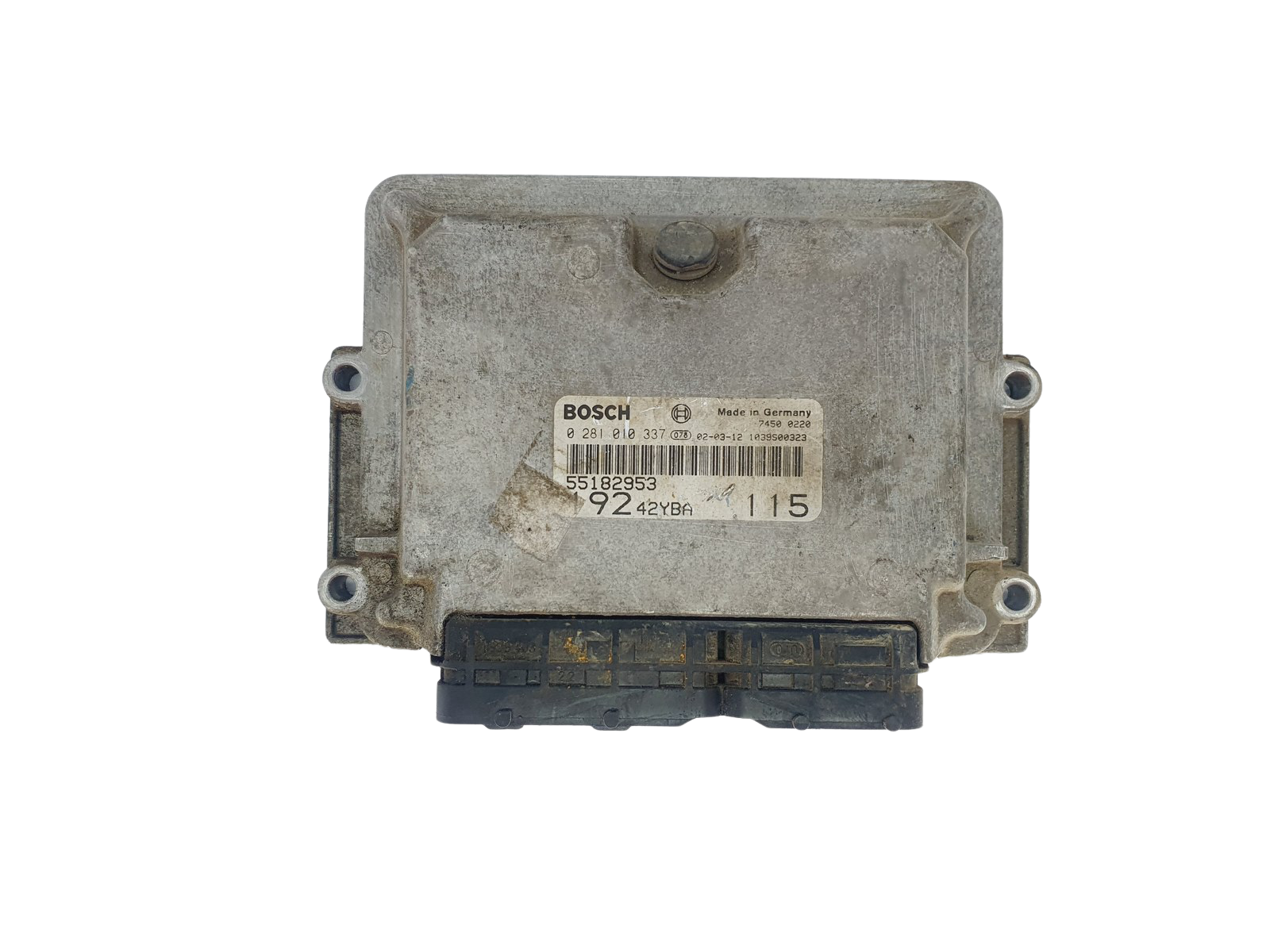 Juhtplokk Fiat 55182953 0281010337 Bosch 41715 main product photo