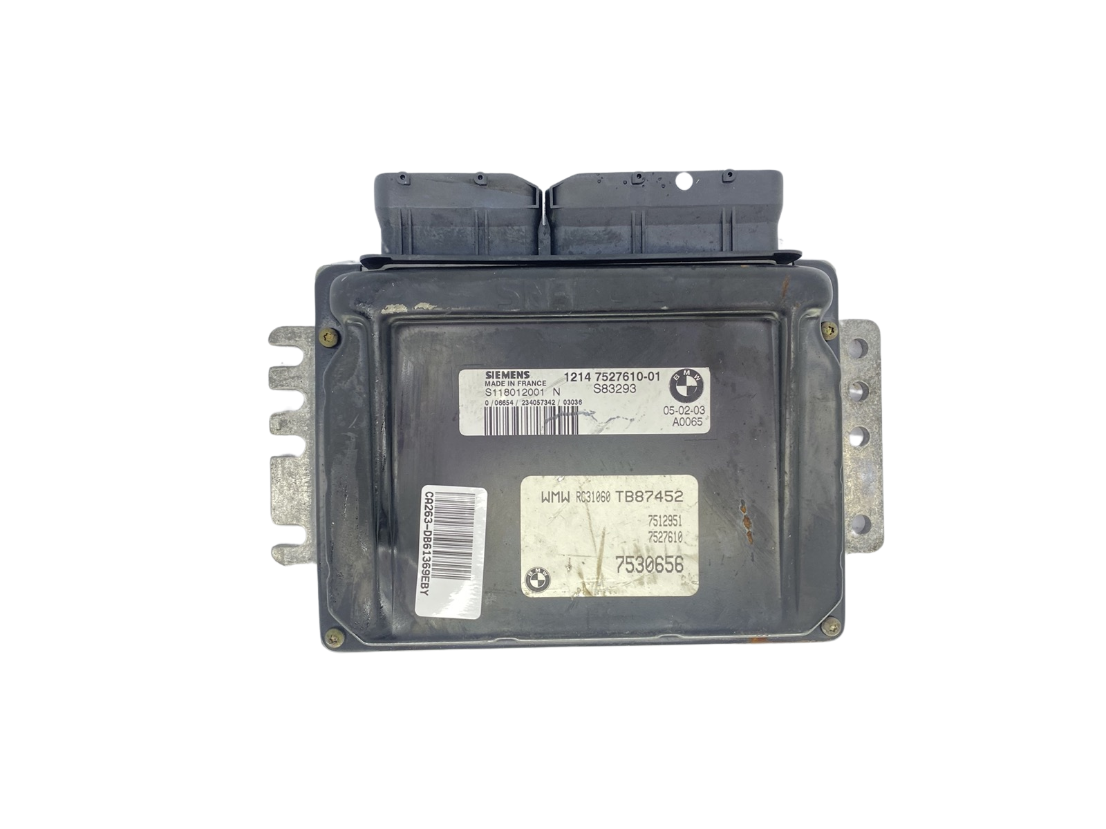 Juhtplokk 12147527610-01 S118012001N 7530656 Mini BMW Siemens main product photo