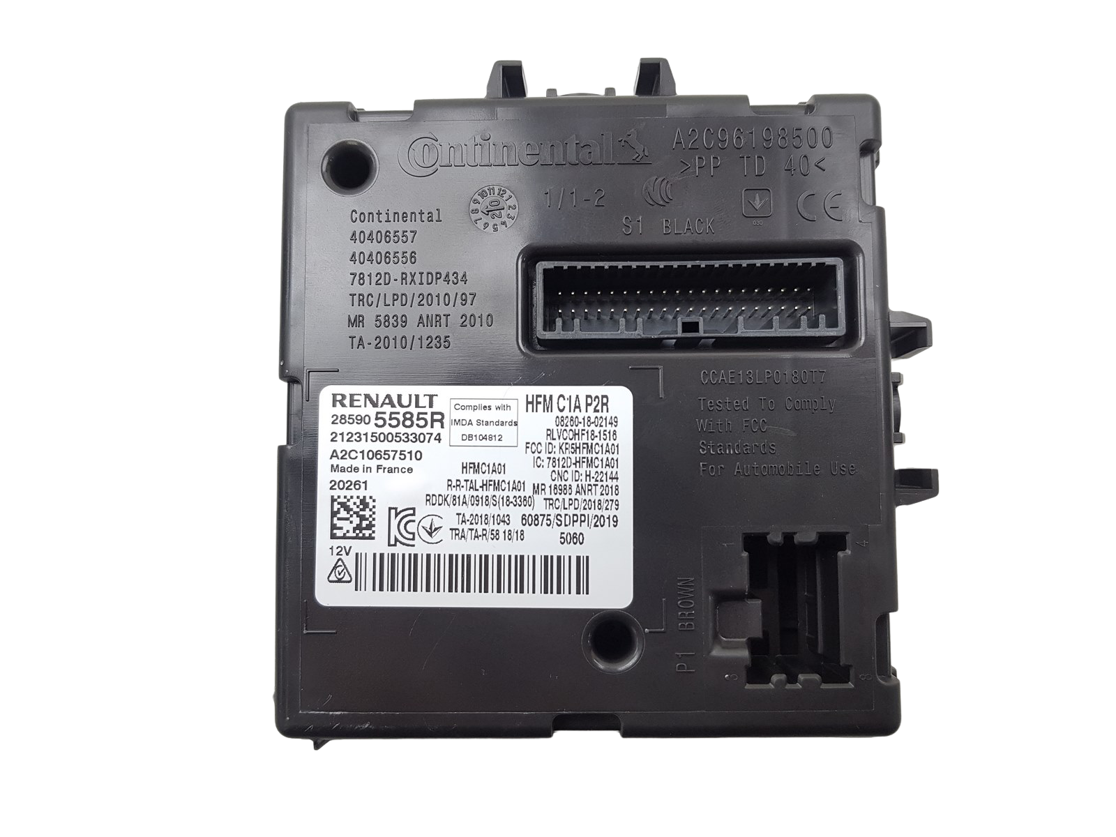 Juhtploki moodul Renault Clio 5 Zoe 285905585R A2C10657510 0km 11 main product photo