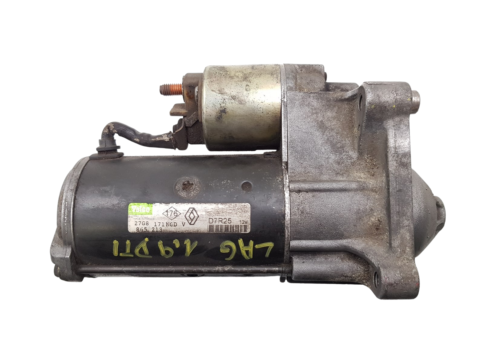 Mootori Starter Renault 7700865213 D7R25 1.9 Valeo main product photo