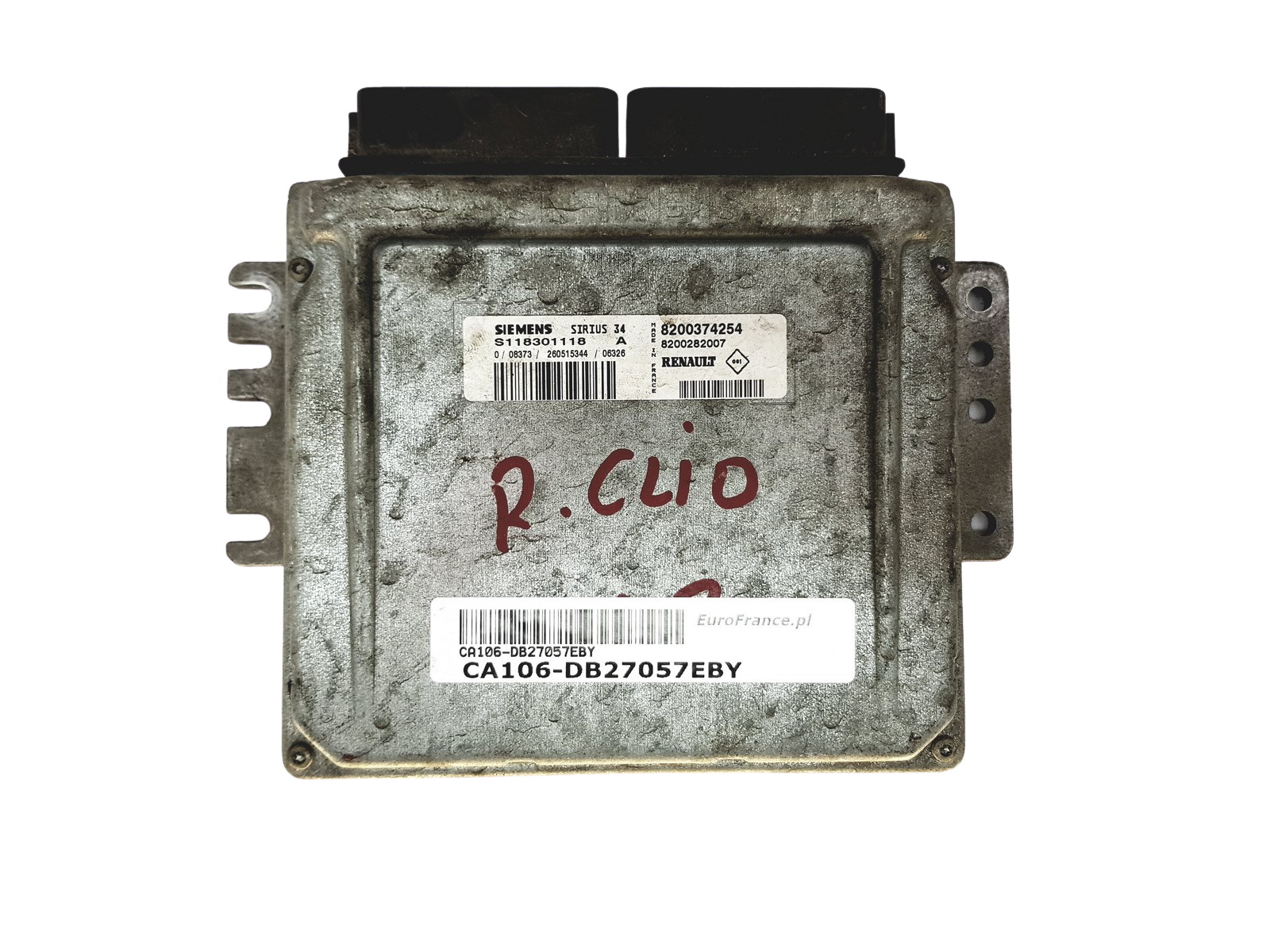 Juhtplokk S118301118A 8200374254 8200282007 Renault Siemens 27057 main product photo