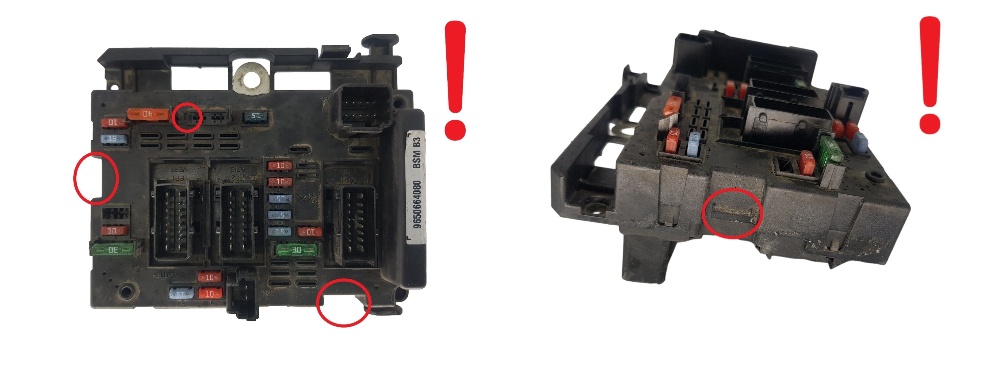 Juhtplokk BSM B3 9650664080 PSA Delphi 1877 main product photo