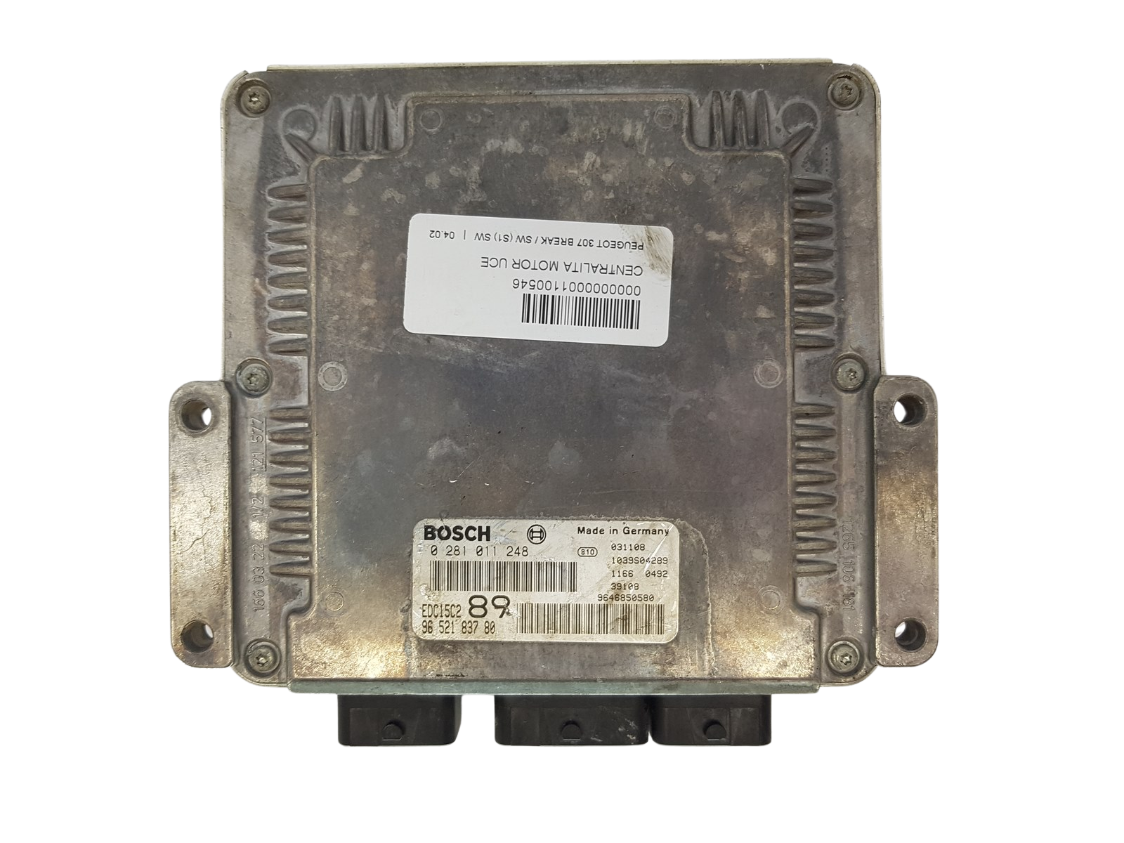 Juhtplokk 0281011248 9652183780 9646850580 PSA Bosch 3000 main product photo