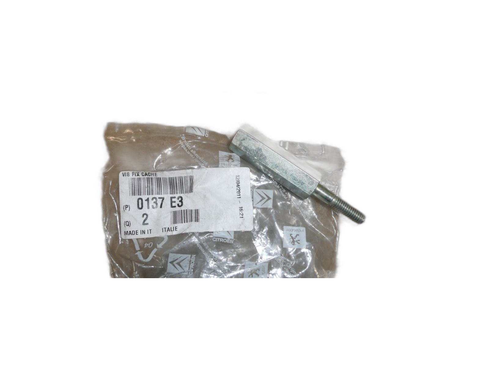 Kinnitus, Klamber Uus Originaal 0137E3 0137.E3 Citroen Peugeot main product photo