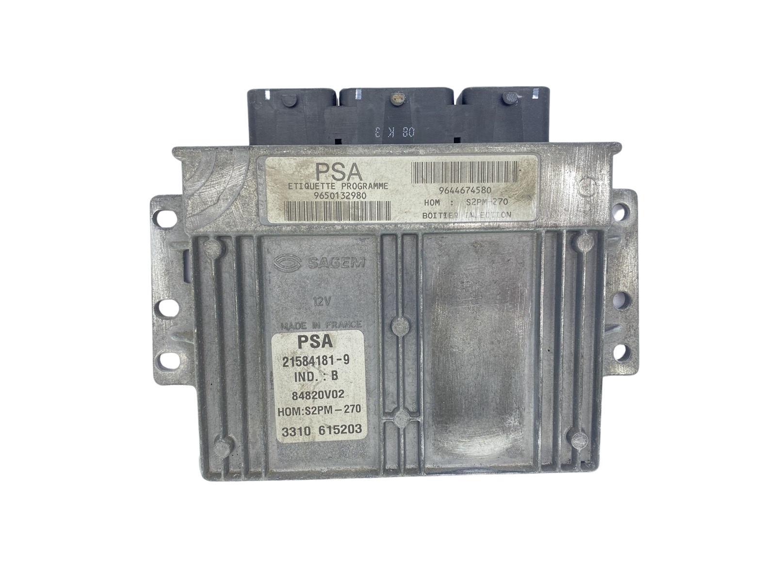 Juhtplokk 9650132980 9644674580 21584181-9 PSA Sagem 63813 main product photo