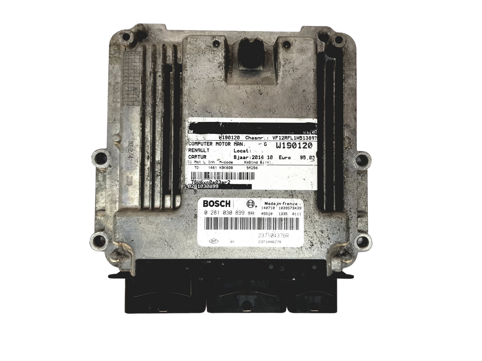 Juhtplokk 237104627R 237104376R 0281030899 Renault Bosch 29878 main product photo