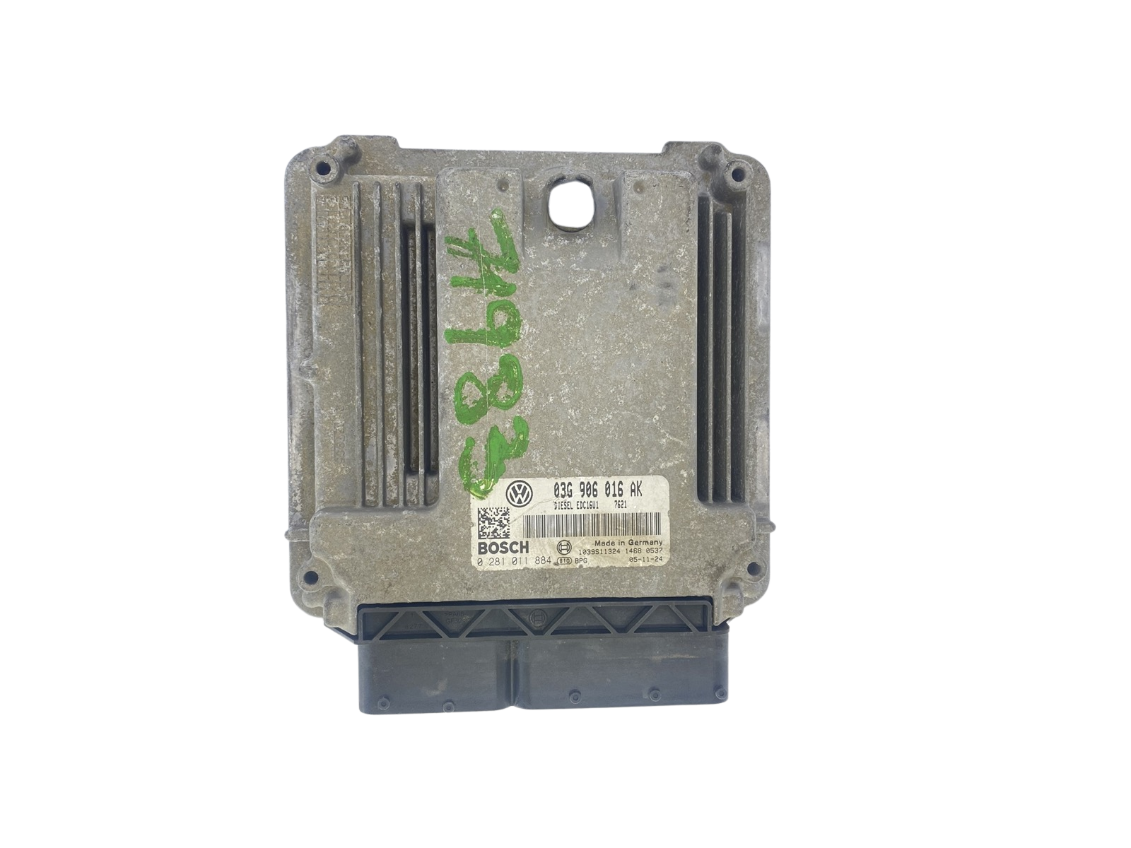 Juhtplokk 03G906016AK 0281011884 VW Seat Skoda Audi Bosch 60283 main product photo