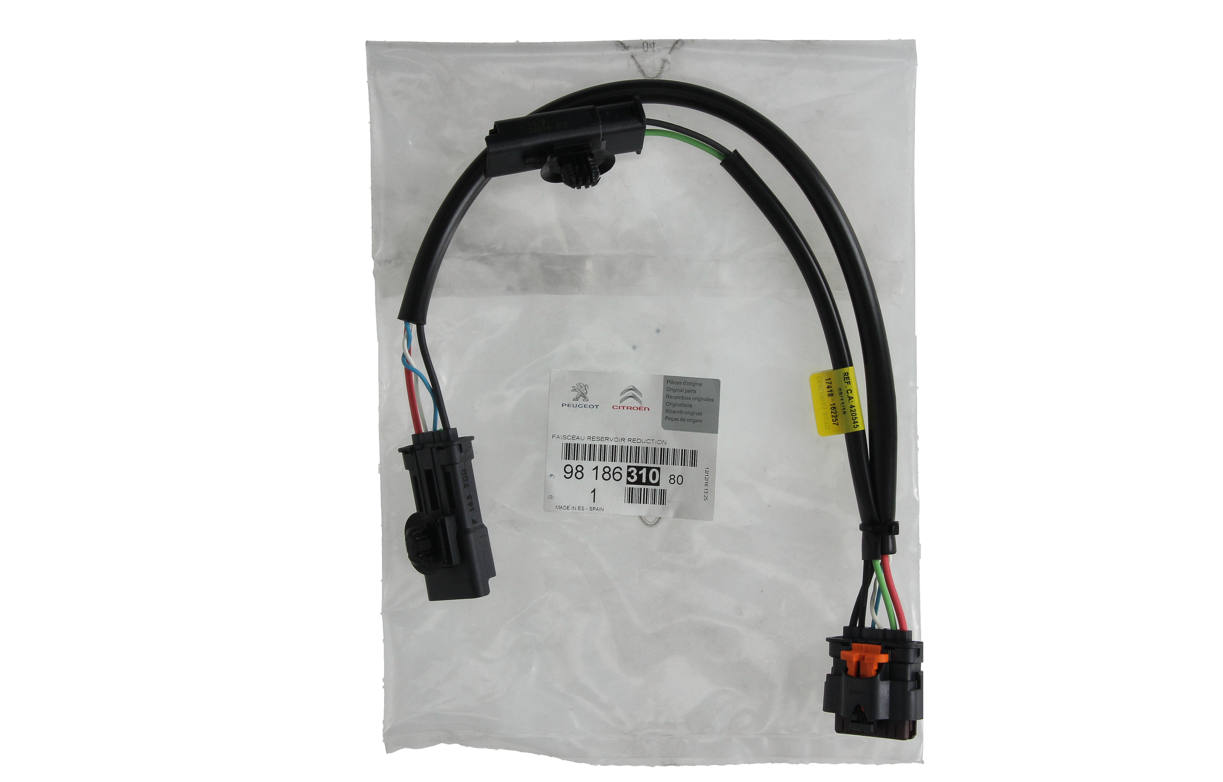 AdBlue ülekande toru Originaal 9818631080 Citroen Peugeot main product photo