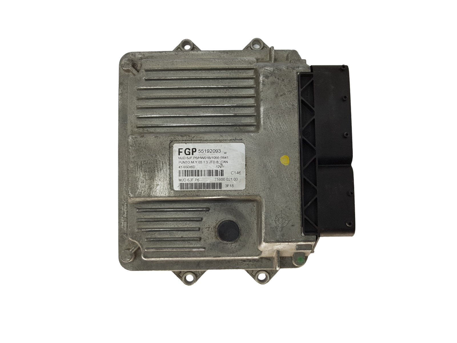 Juhtplokk MJD6JF.P6 55192093 71600.021.03 Fiat Magneti Marelli 16716 main product photo