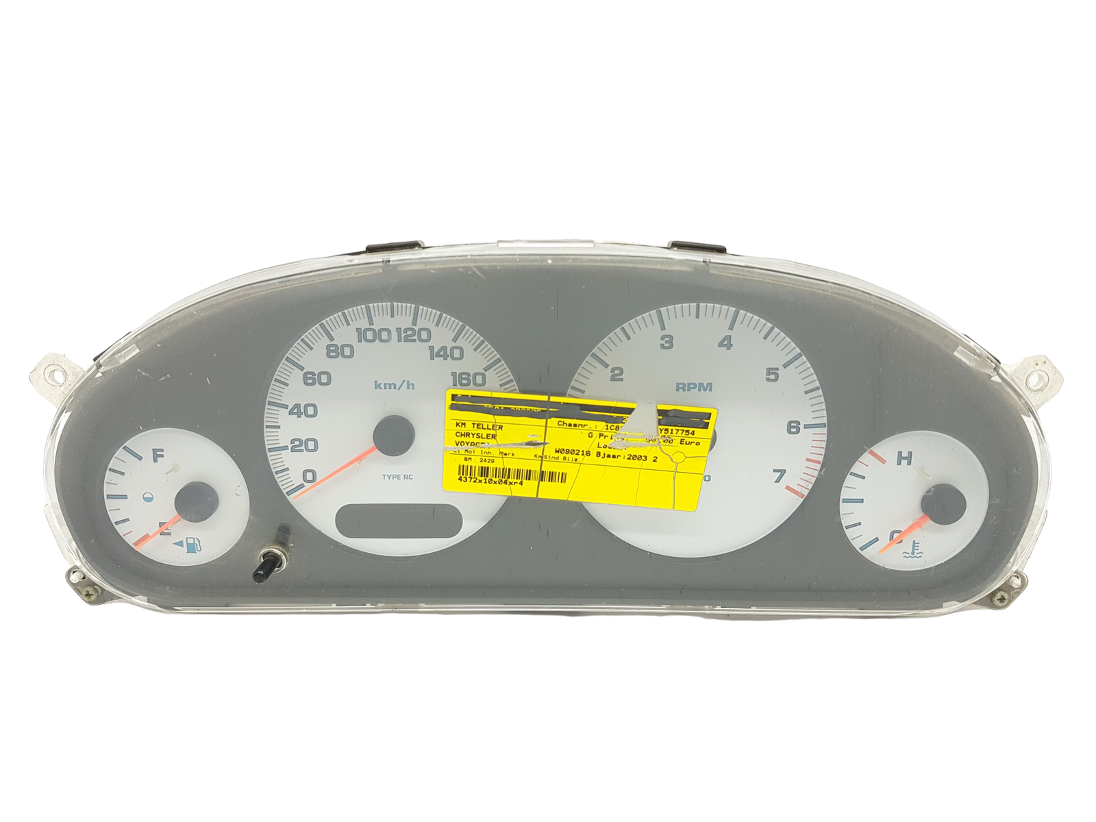 Tahhomeeter Chrysler Voyager P05082128AB main product photo