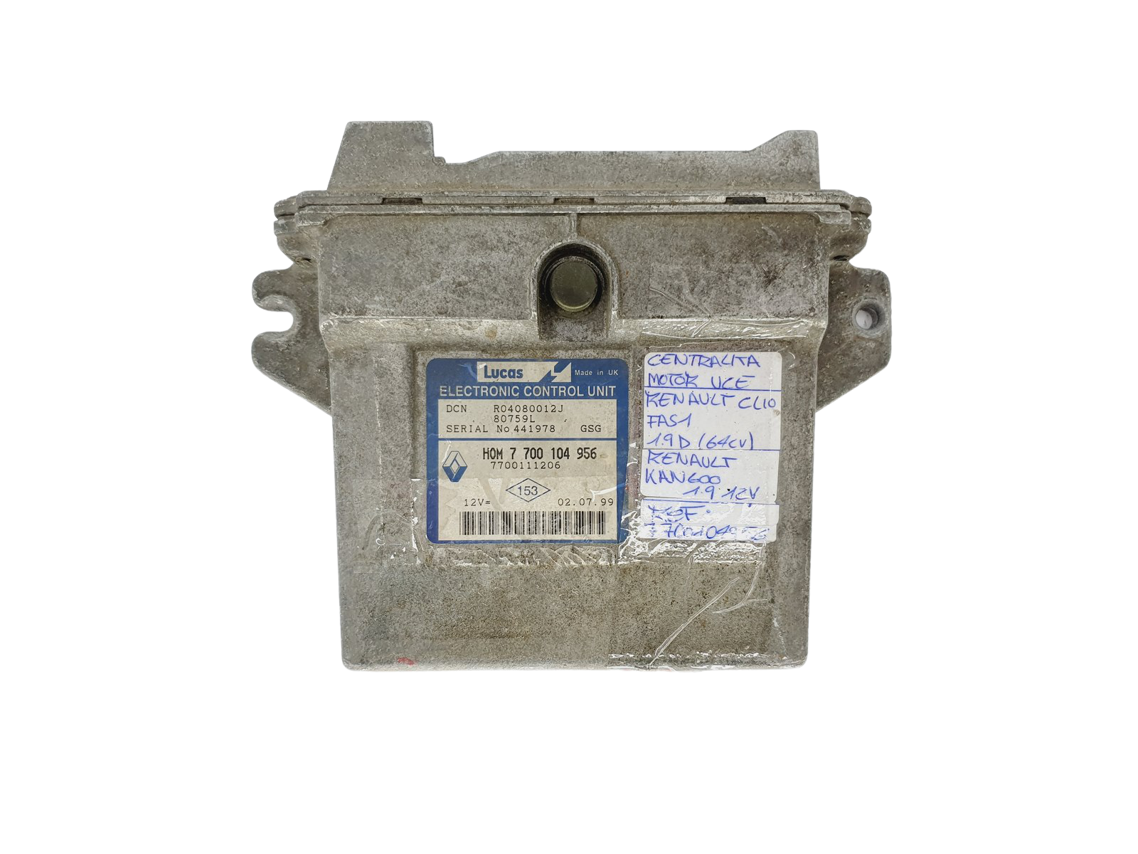 Juhtplokk 700104956 7700111206 R04080012J Renault Lucas 34331 main product photo