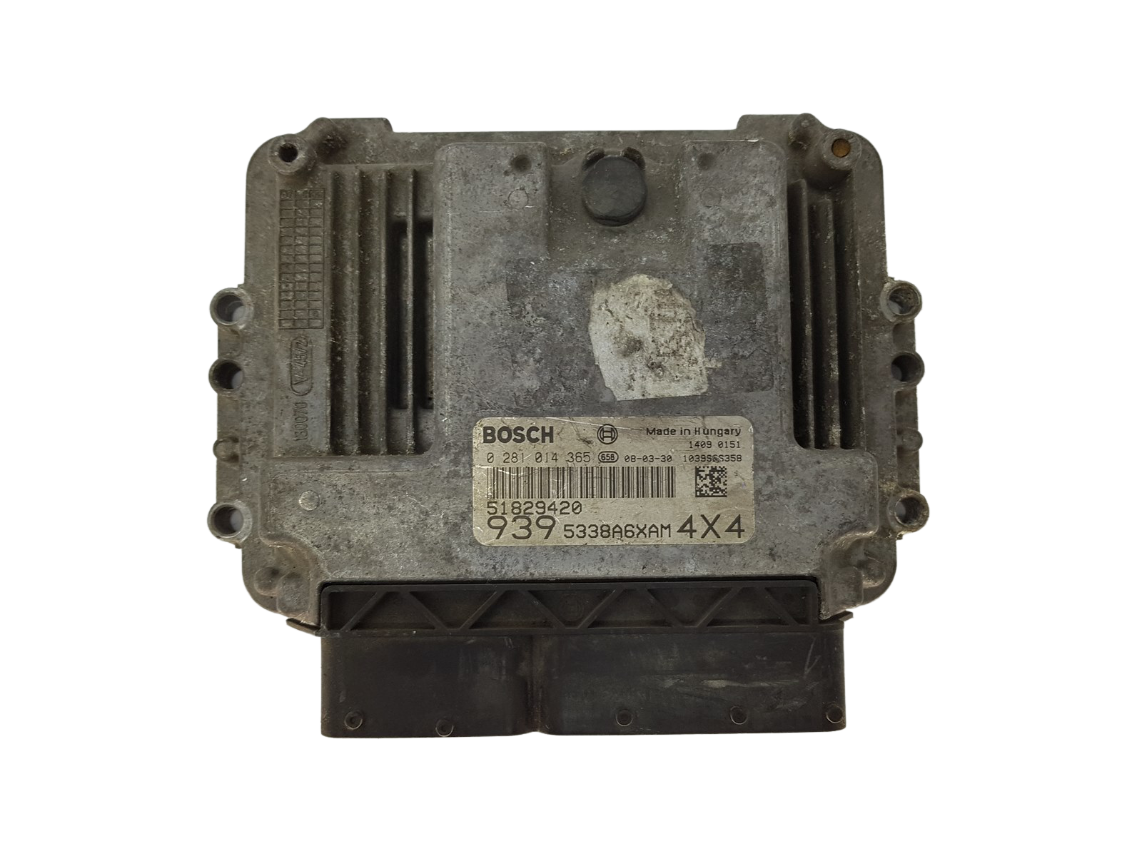 Juhtplokk 0281014365 51829420 5338A6XAM 4x4 Alfa Romeo Bosch 13763 main product photo