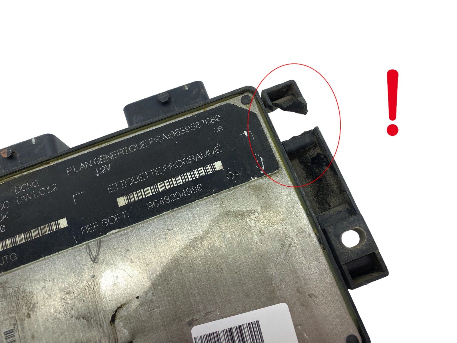 Juhtplokk 9639587680 9643294980 R04080023C 80891C PSA Lucas 63922 main product photo