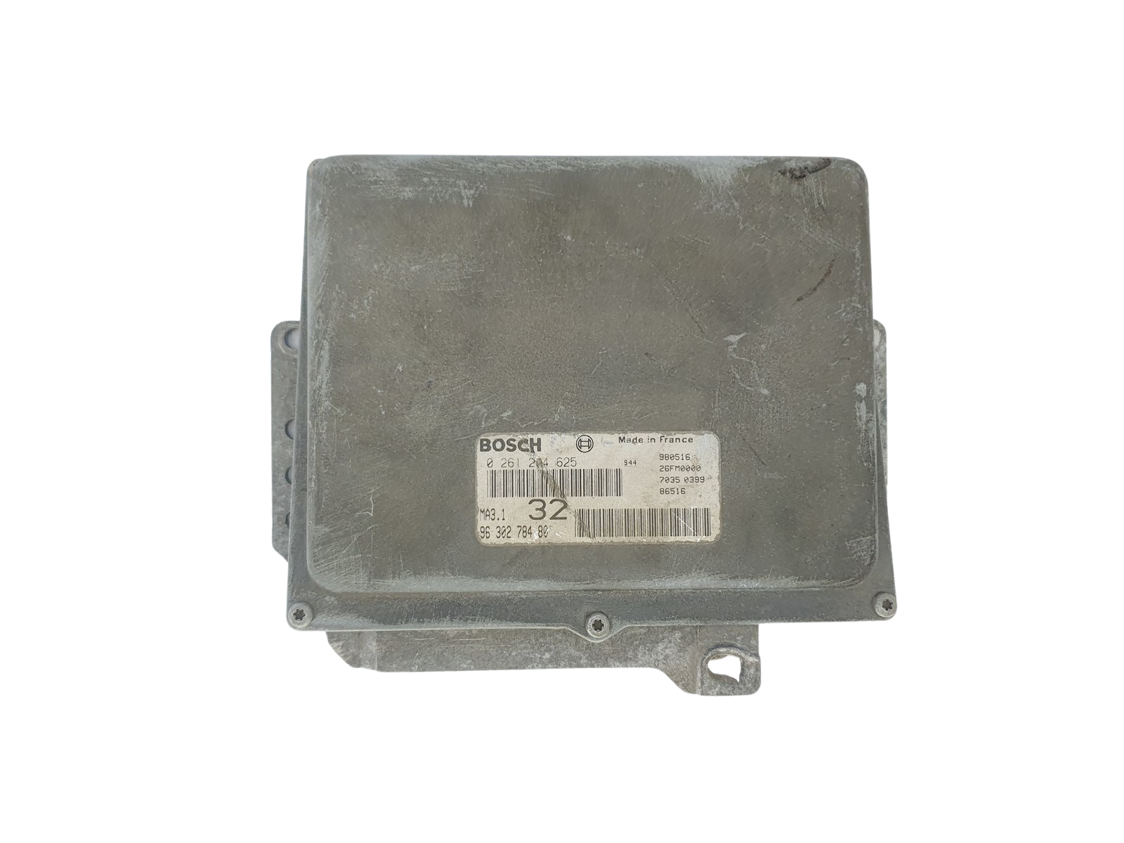 Juhtplokk 0261204625 9630278480 26FM0000 MA3.1 PSA Bosch 46613 main product photo