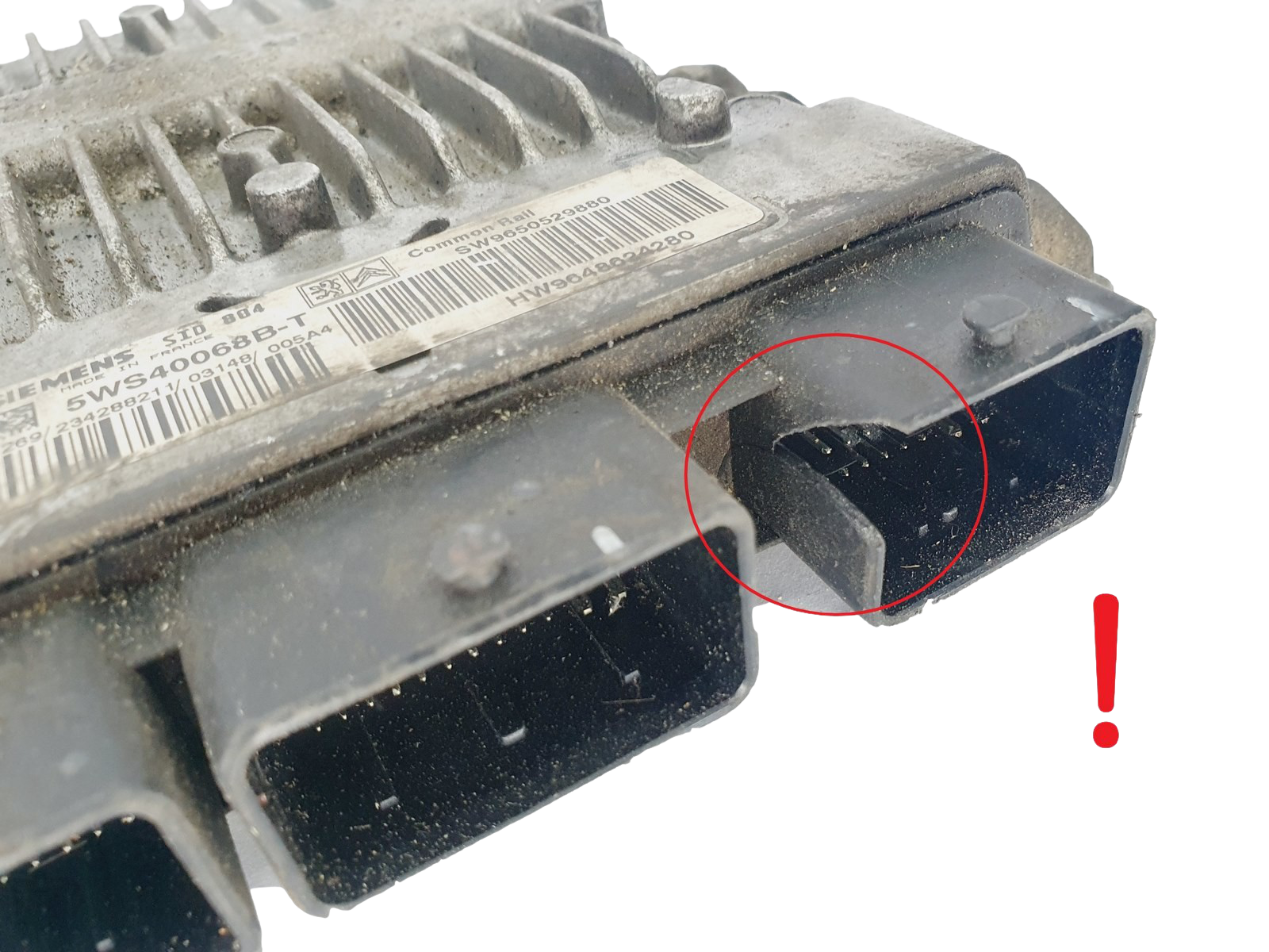 Juhtplokk 9648624280 5WS40068B-T SID804 PSA Siemens 46428 main product photo