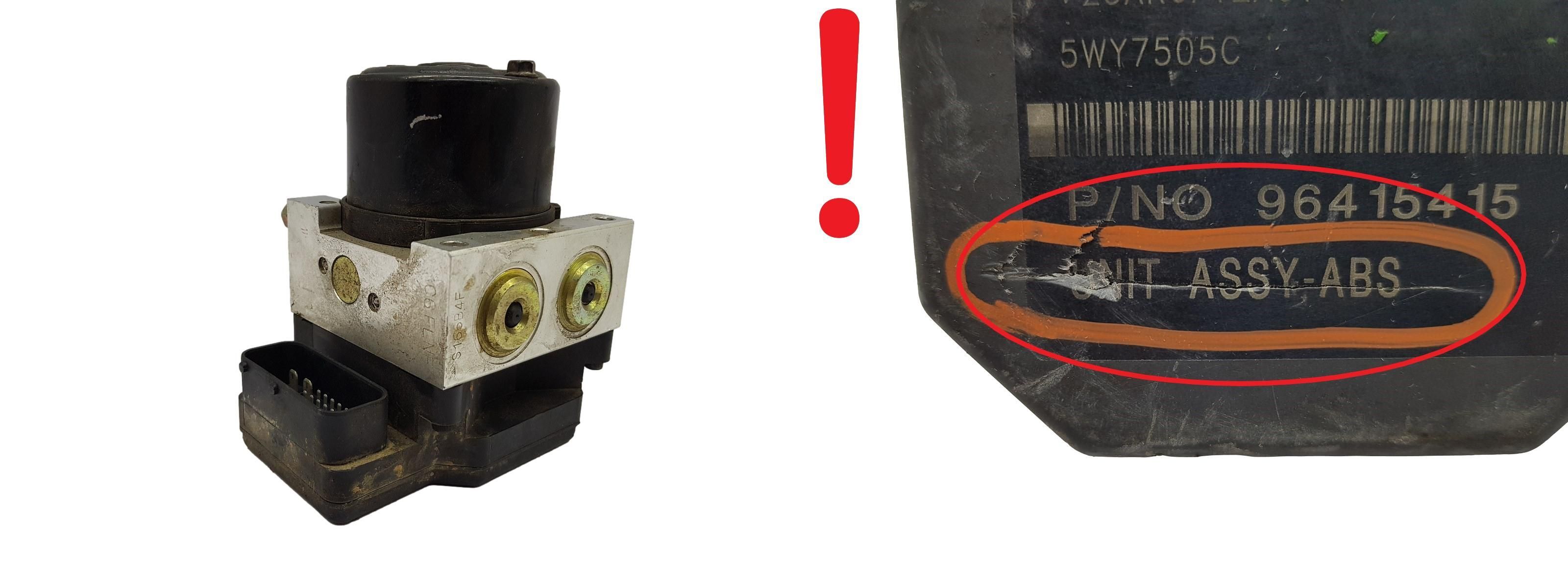 Abs Pump Chevrolet Tacuma 96415415 Mando 5287 main product photo