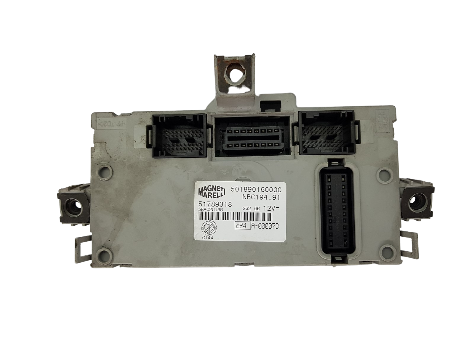 Juhtplokk BSI Fiat 51789318 501890160000 Magneti Marelli 19593 main product photo