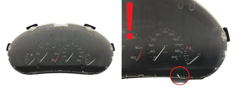 Tahhomeeter Peugeot 206 9645096080 000640102 49129 main product photo
