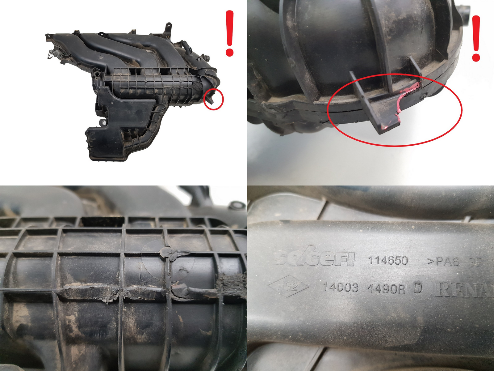 Sisselaskekollektor 140034490R 1.0 SCE H4D Renault Twingo 3 S13 main product photo
